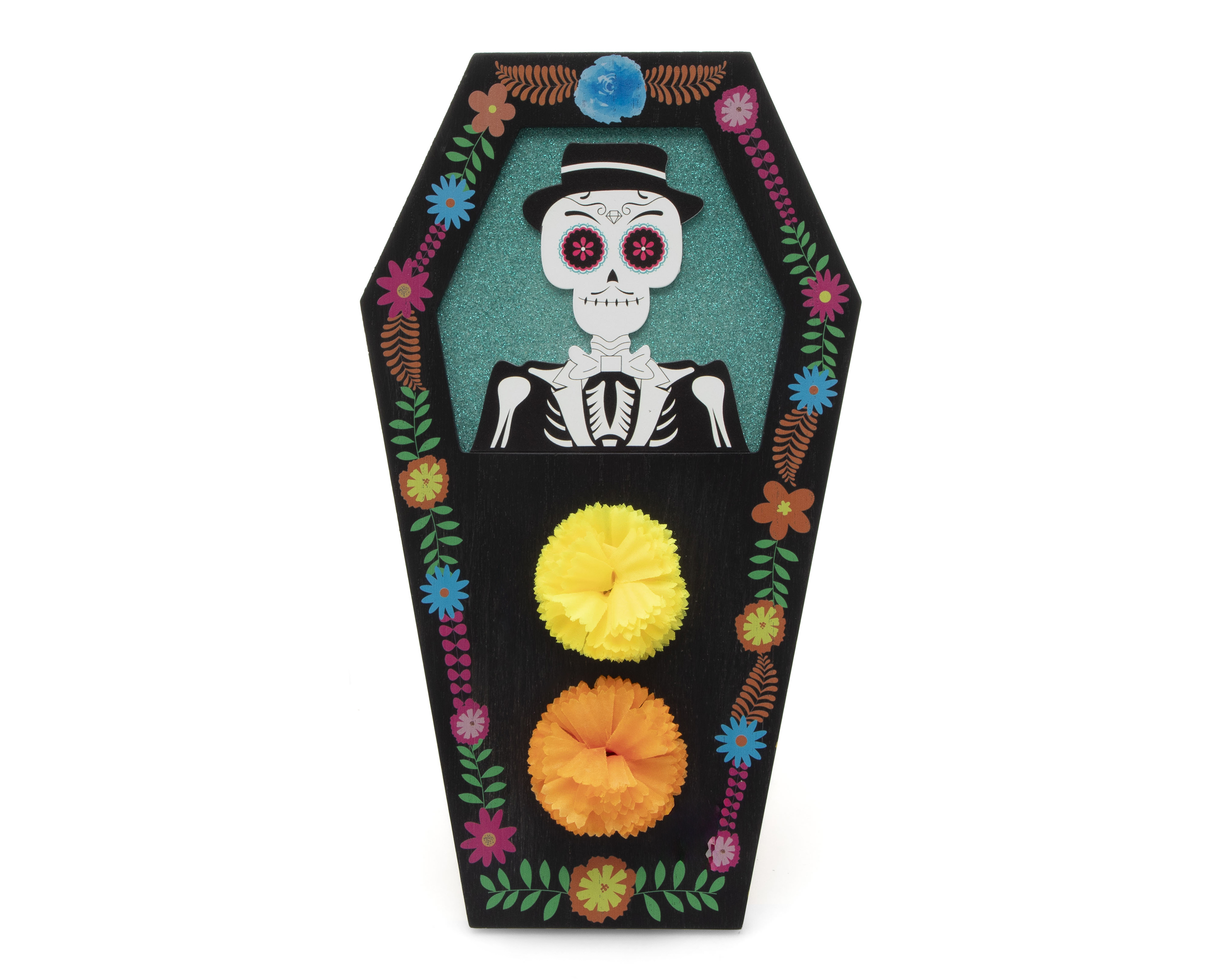 Escultura de Altar Día de Muertos de Madera