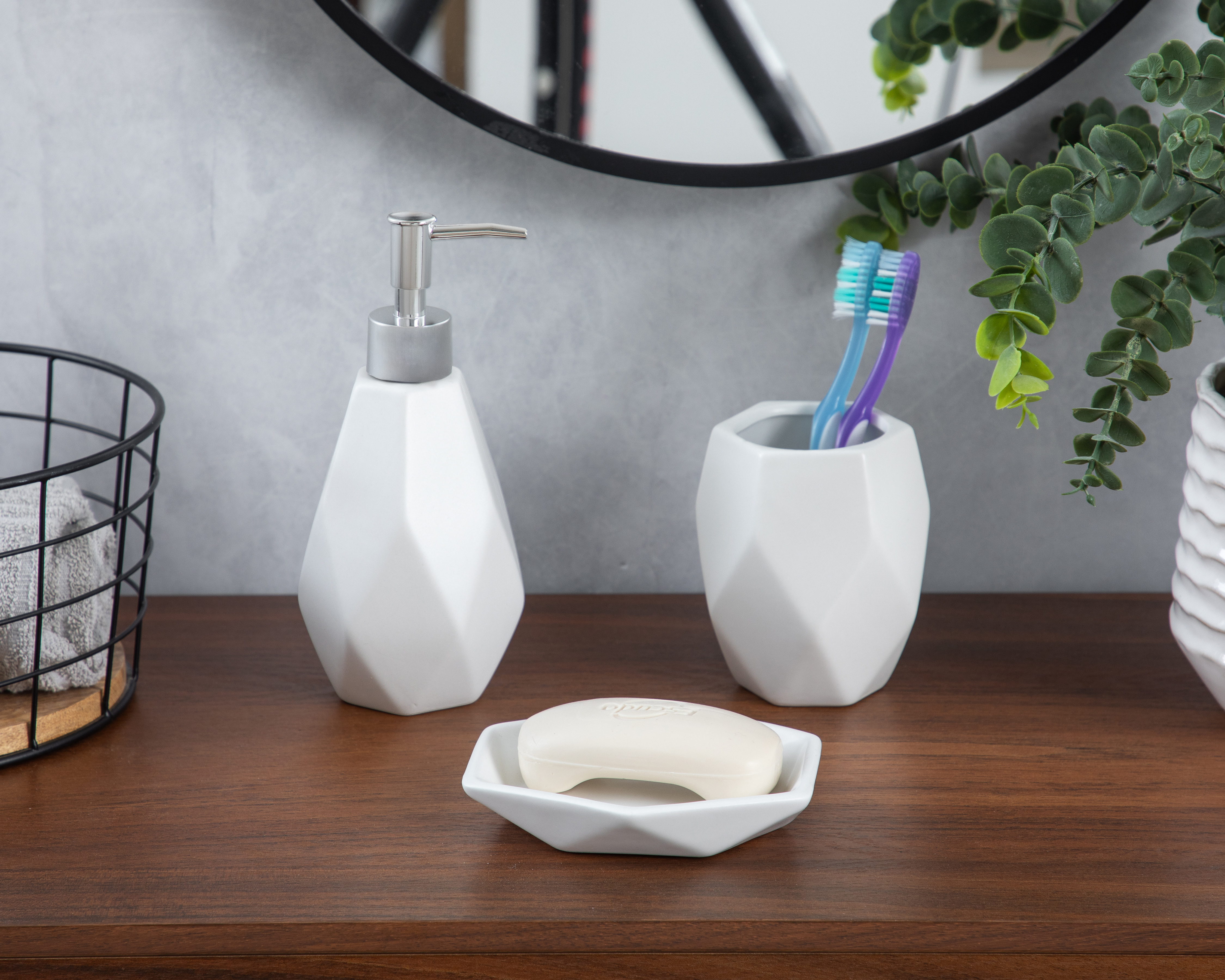 Foto 7 pulgar | Foto 6 | Accesorios de Baño Starhaus para Lavar Manos 3 Piezas