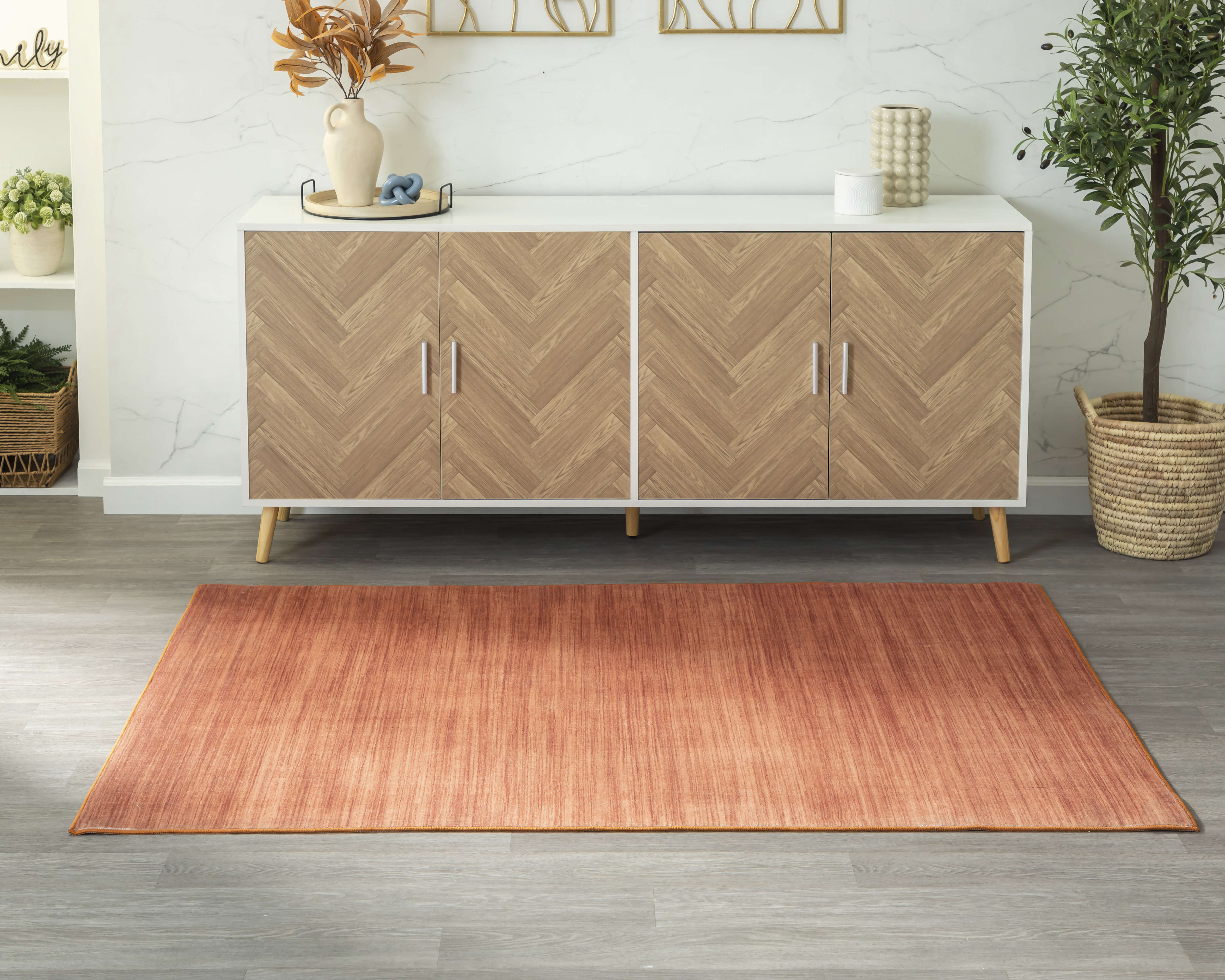 Tapete para Sala Terracota 170 x 120 cm