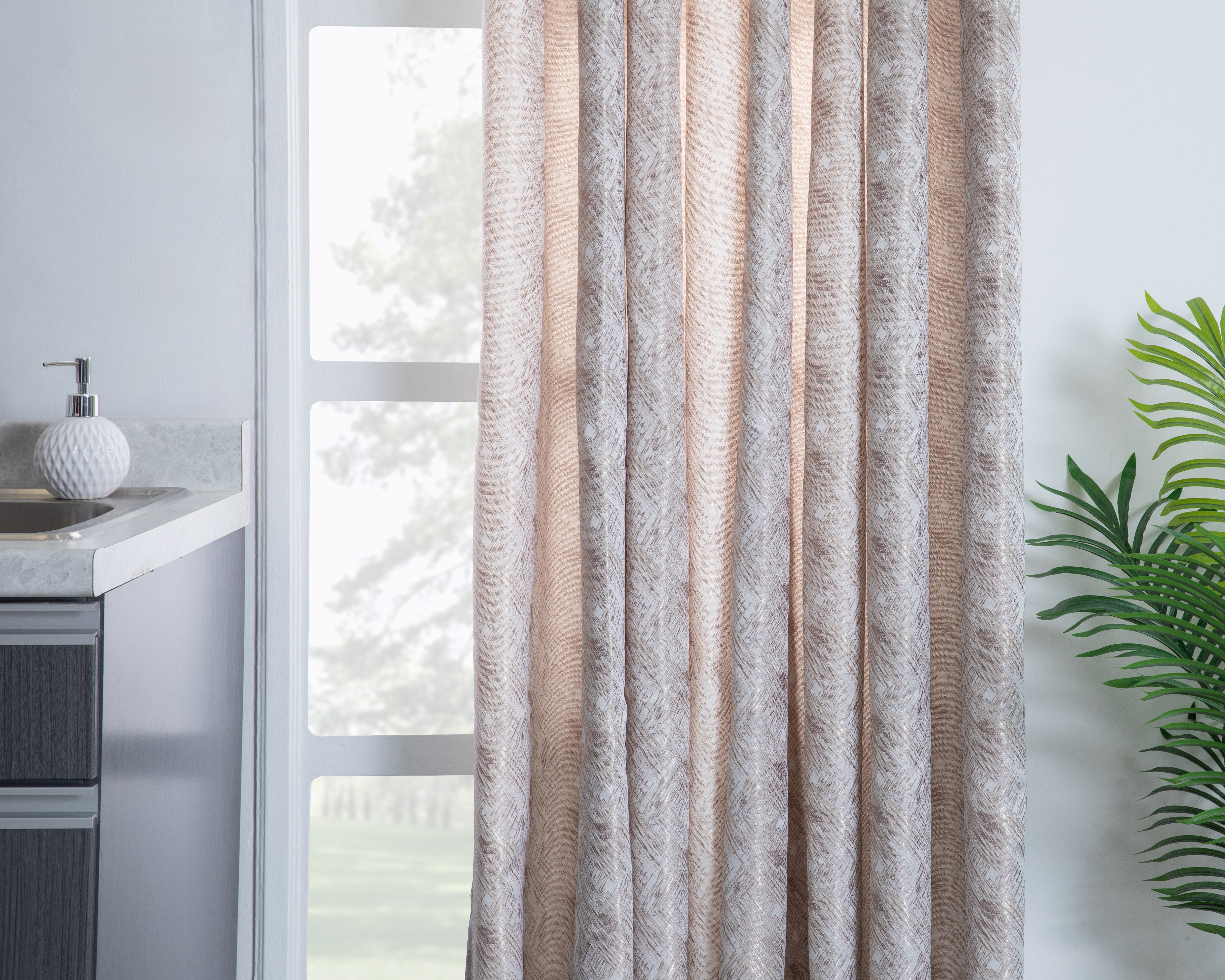 Cortina Hanoi 140 x 225 cm Beige