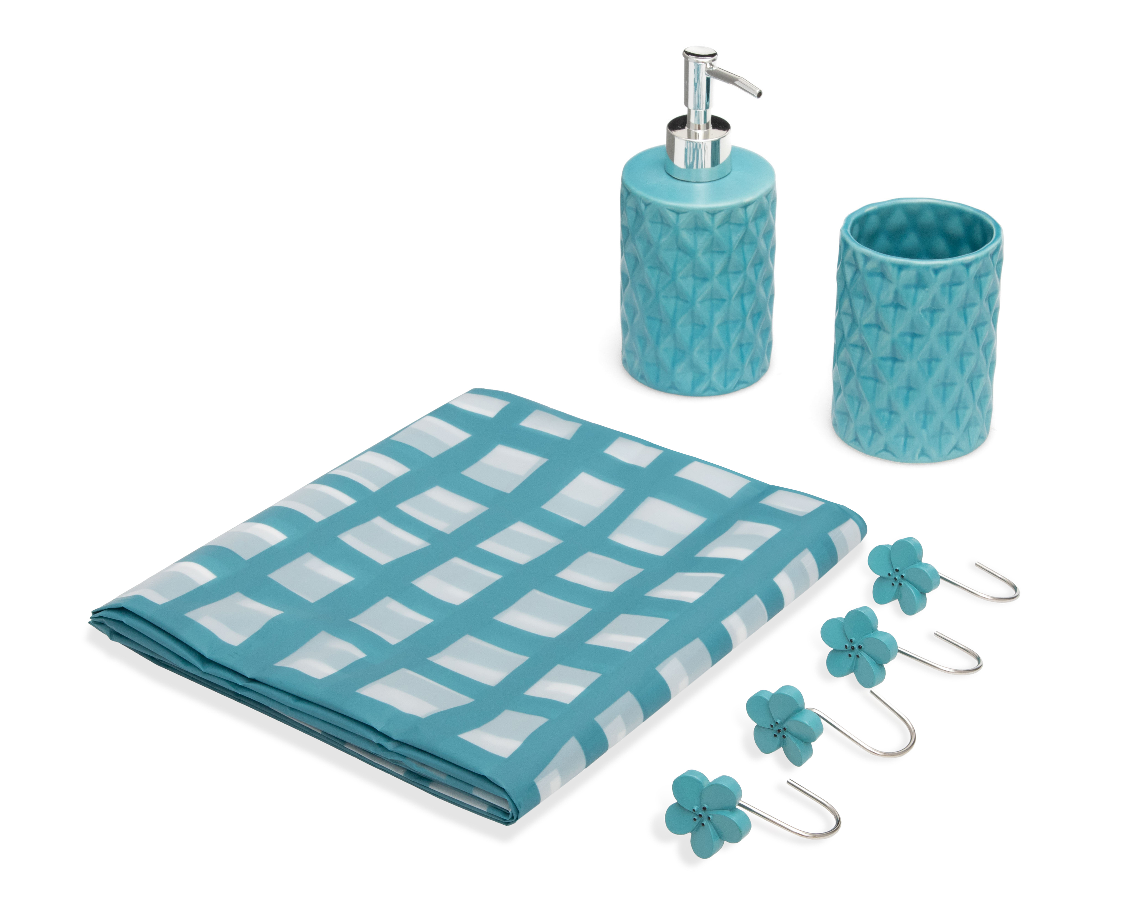 Foto 1 | Foto 1 | Accesorios de Baño Starhaus Azul 11 Piezas