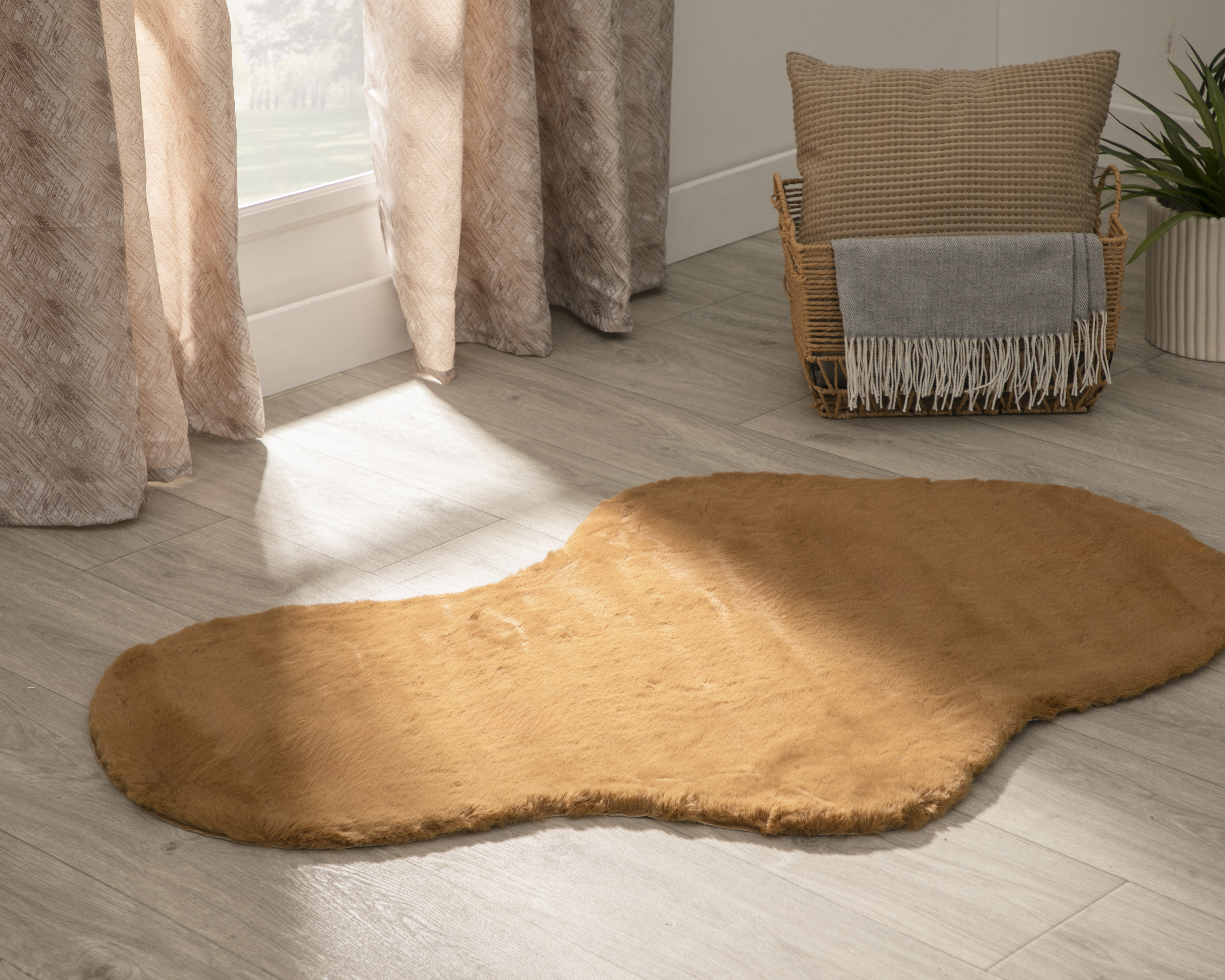 Foto 5 pulgar | Foto 4 | Tapete para Habitación Cinnamon 80 x 120 cm