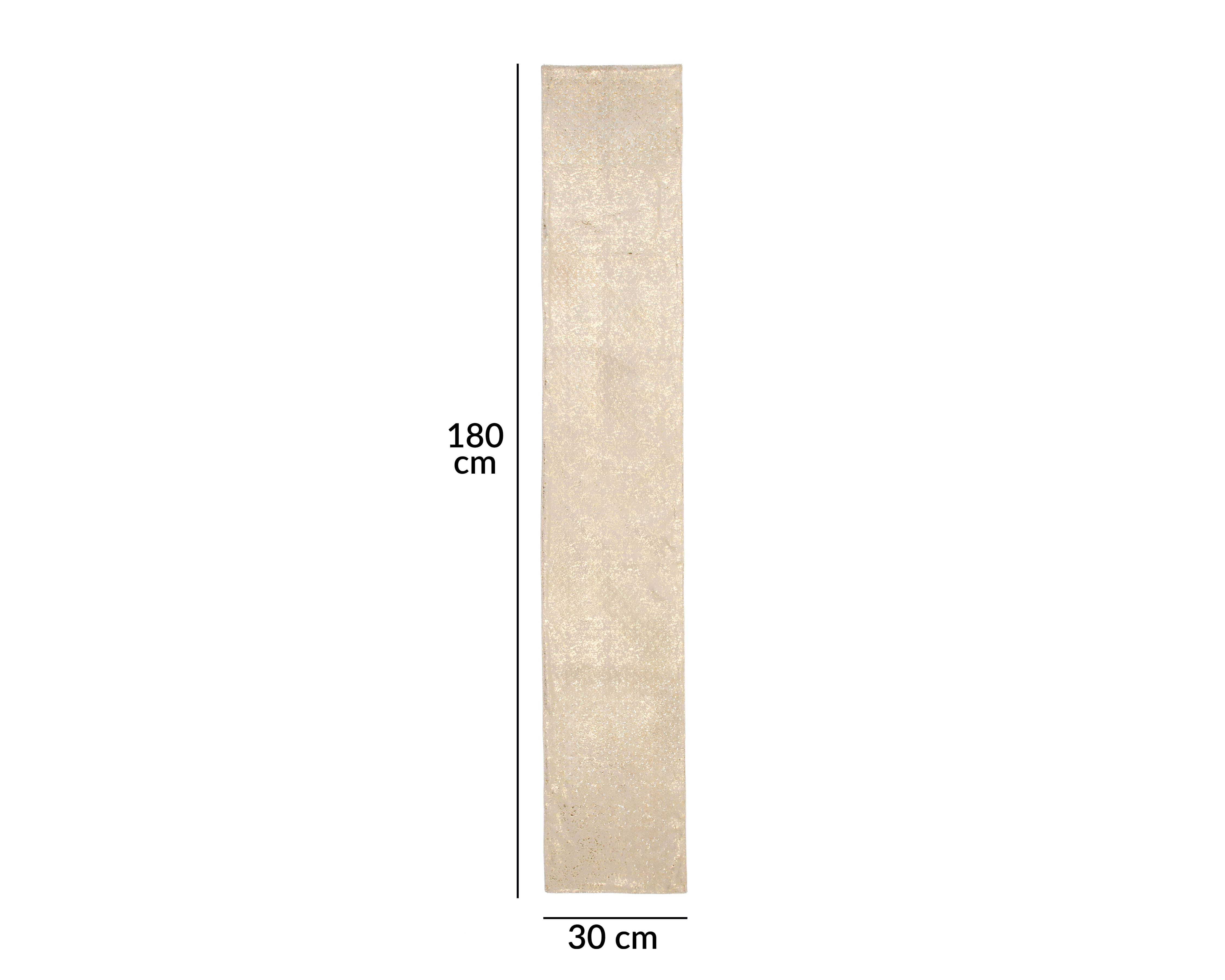 Foto 5 | Foto 5 | Camino de Mesa Beige Starhaus Destello 30 x 180 cm