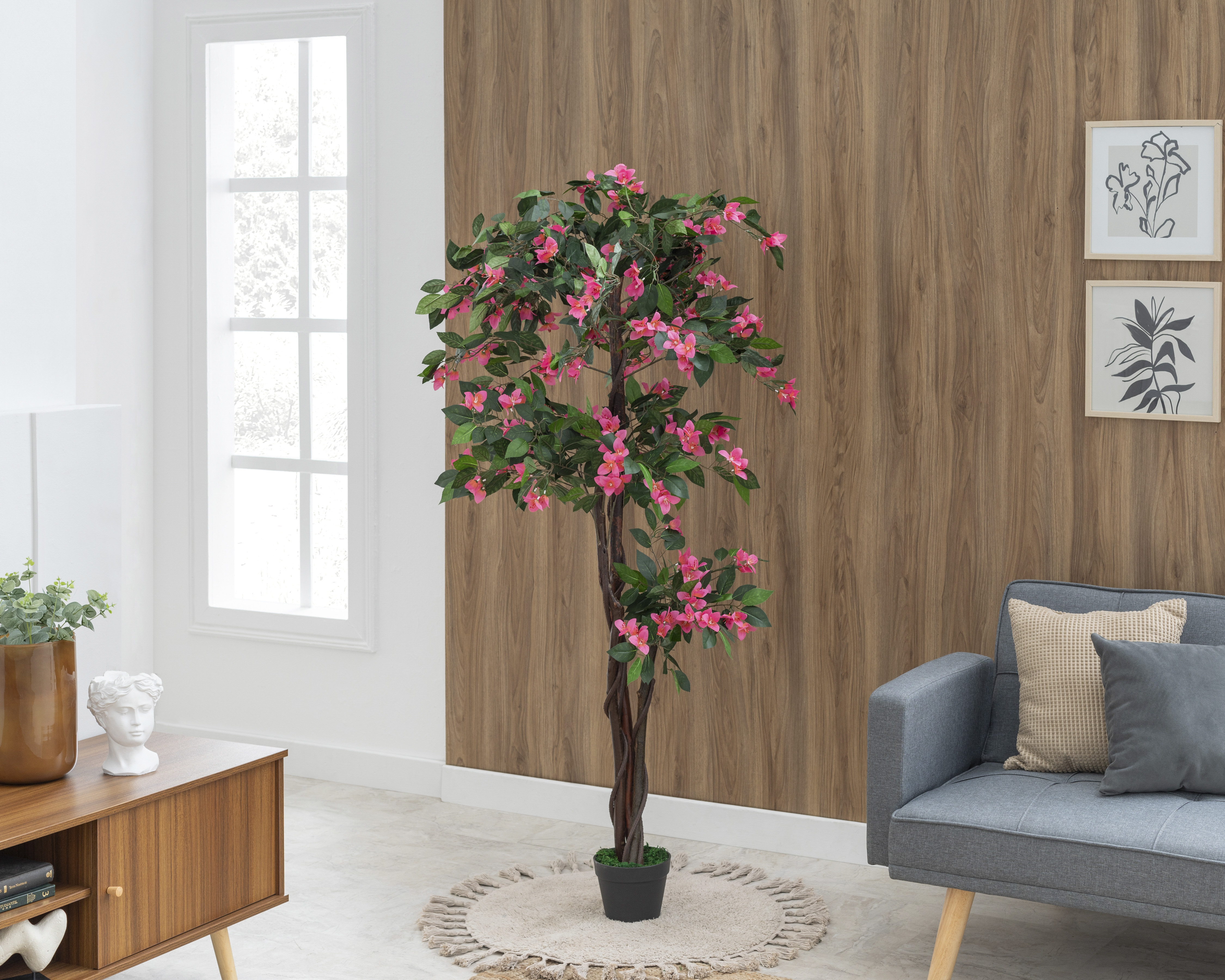 Bugambilia Artificial con Maceta Starhaus 1.60 m