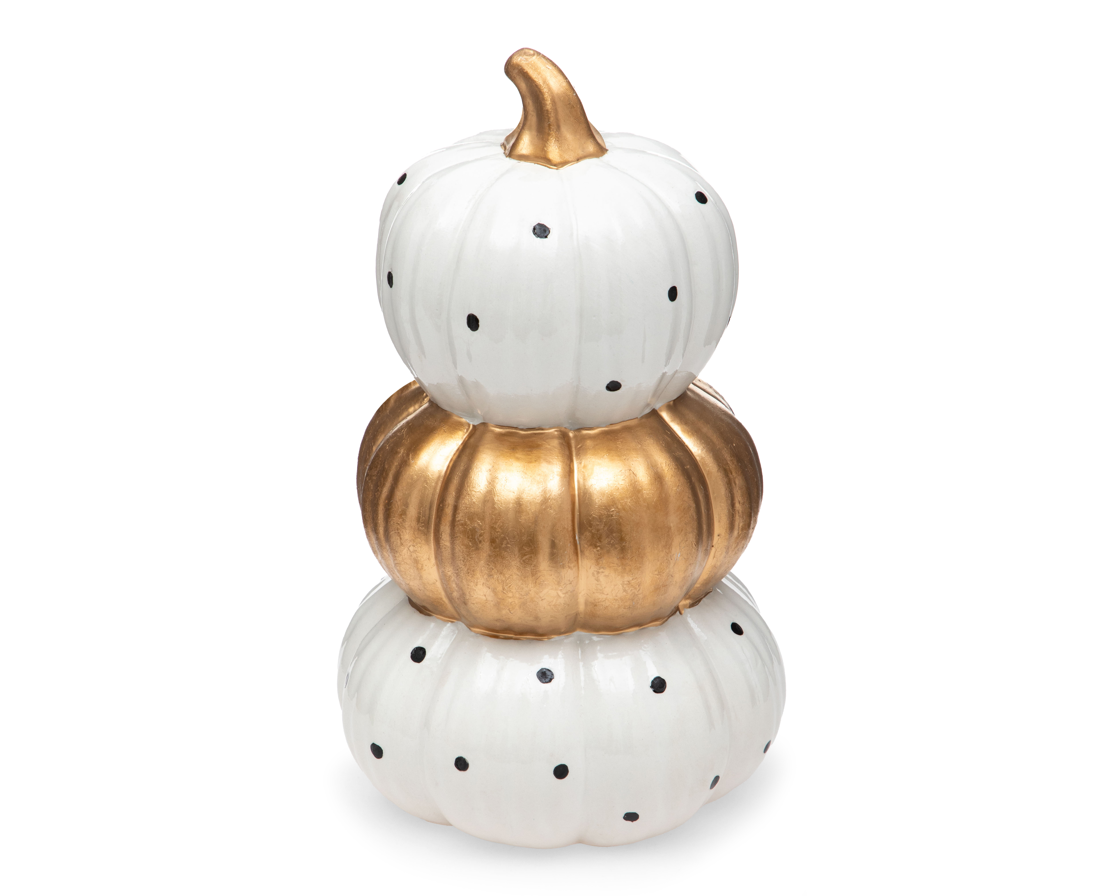 Escultura de Calabazas Halloween Golden de Dolomita