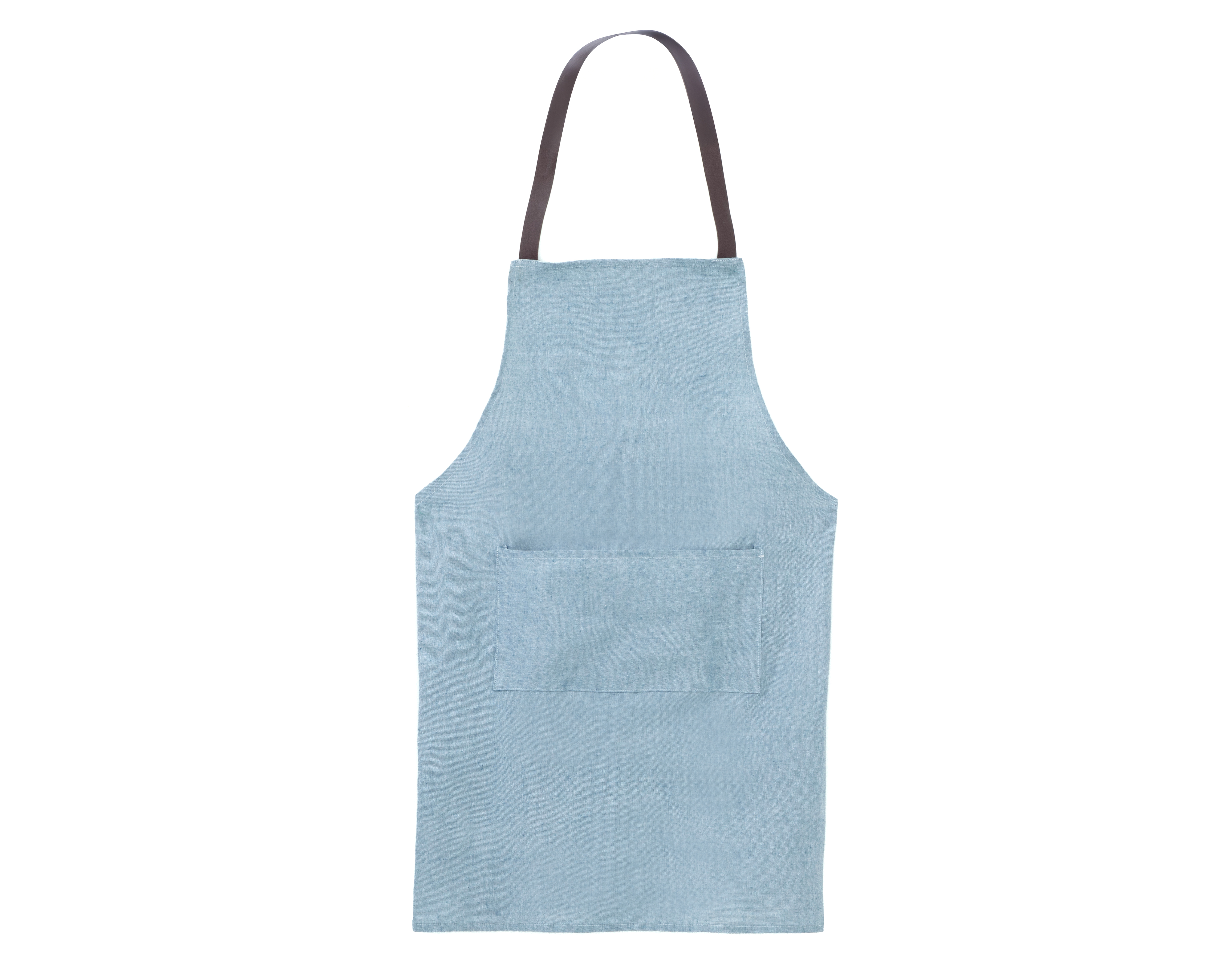 Mandil de Cocina Vance de Algodón Azul