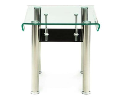 Foto 3 | Foto 3 | Mesa Lateral Lizbeth Plata de Cristal