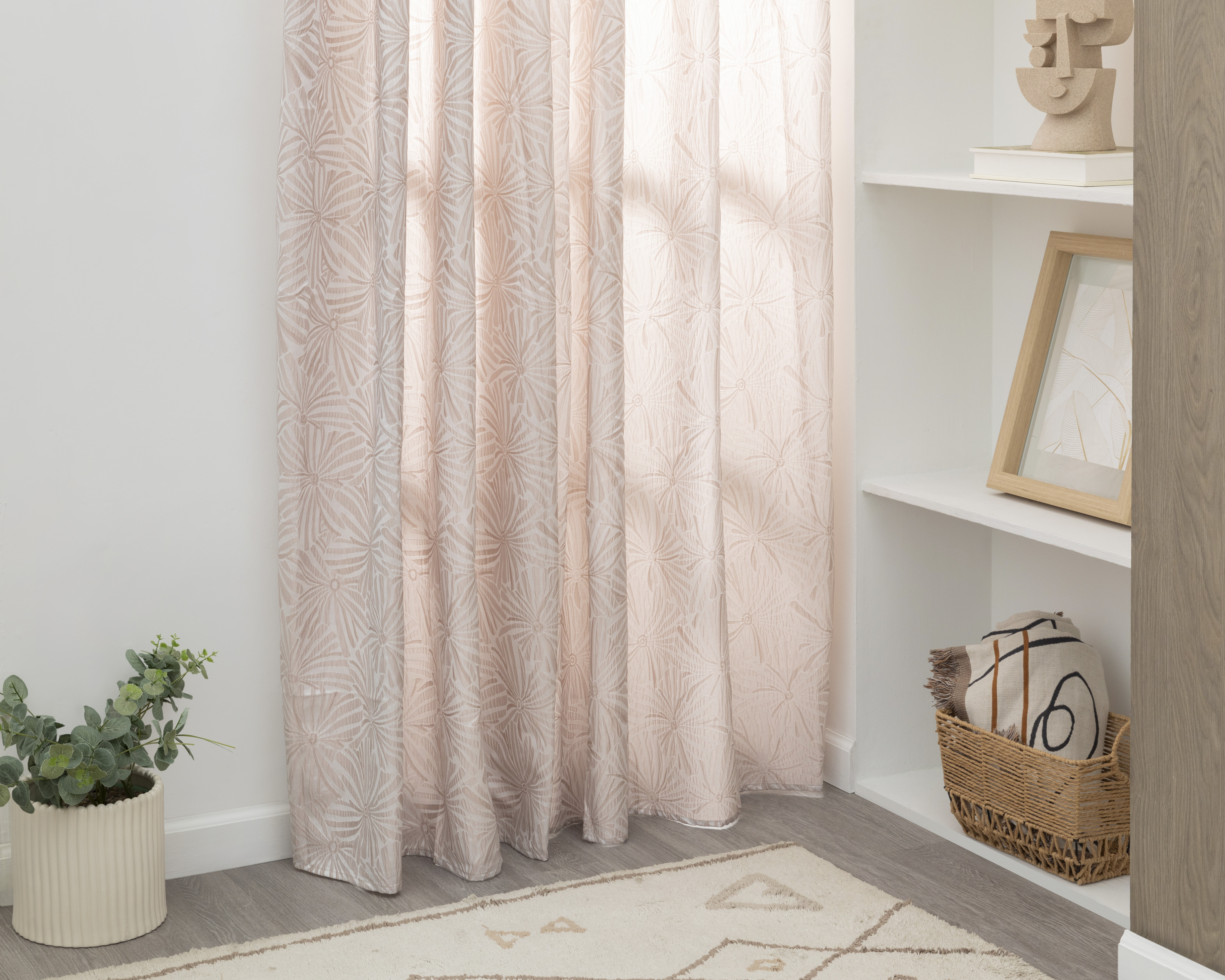 Cortina Neiva 135 x 225 Rosa