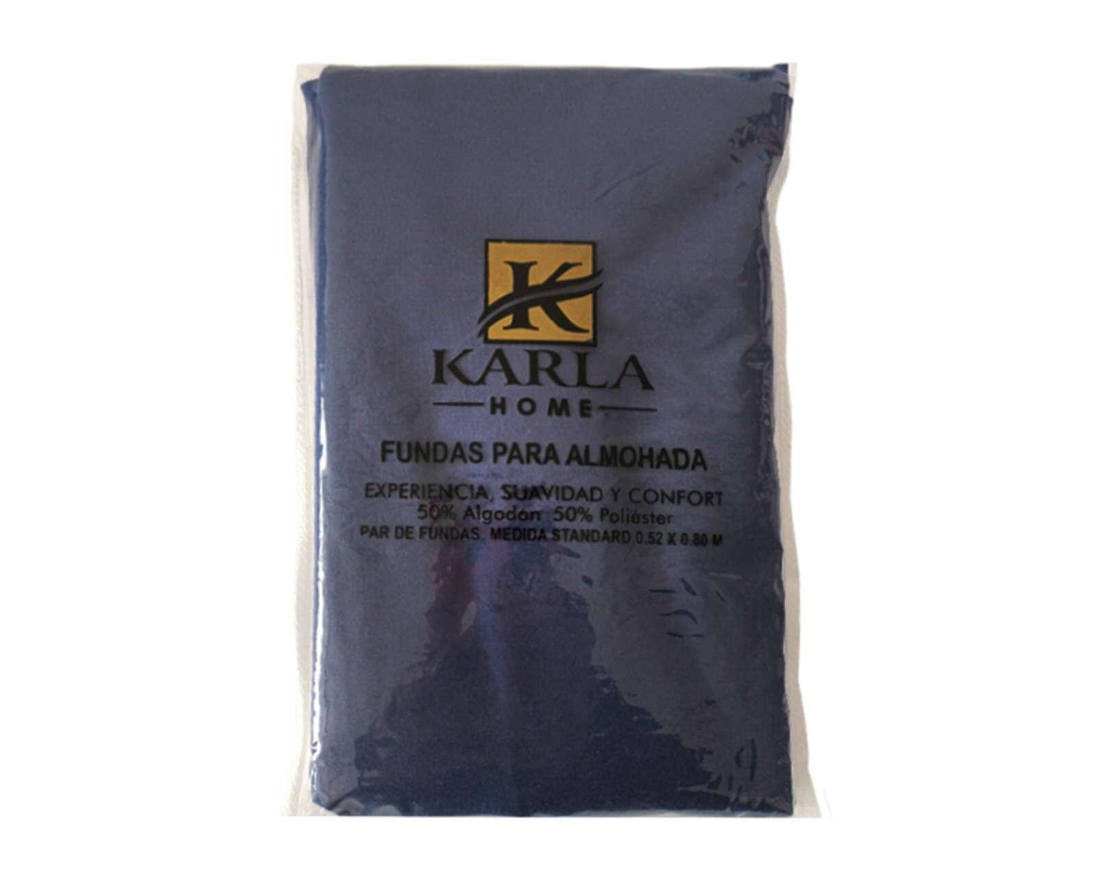 Foto 3 pulgar | Foto 2 | Funda para Almohada Karlita Estándar 2 Piezas