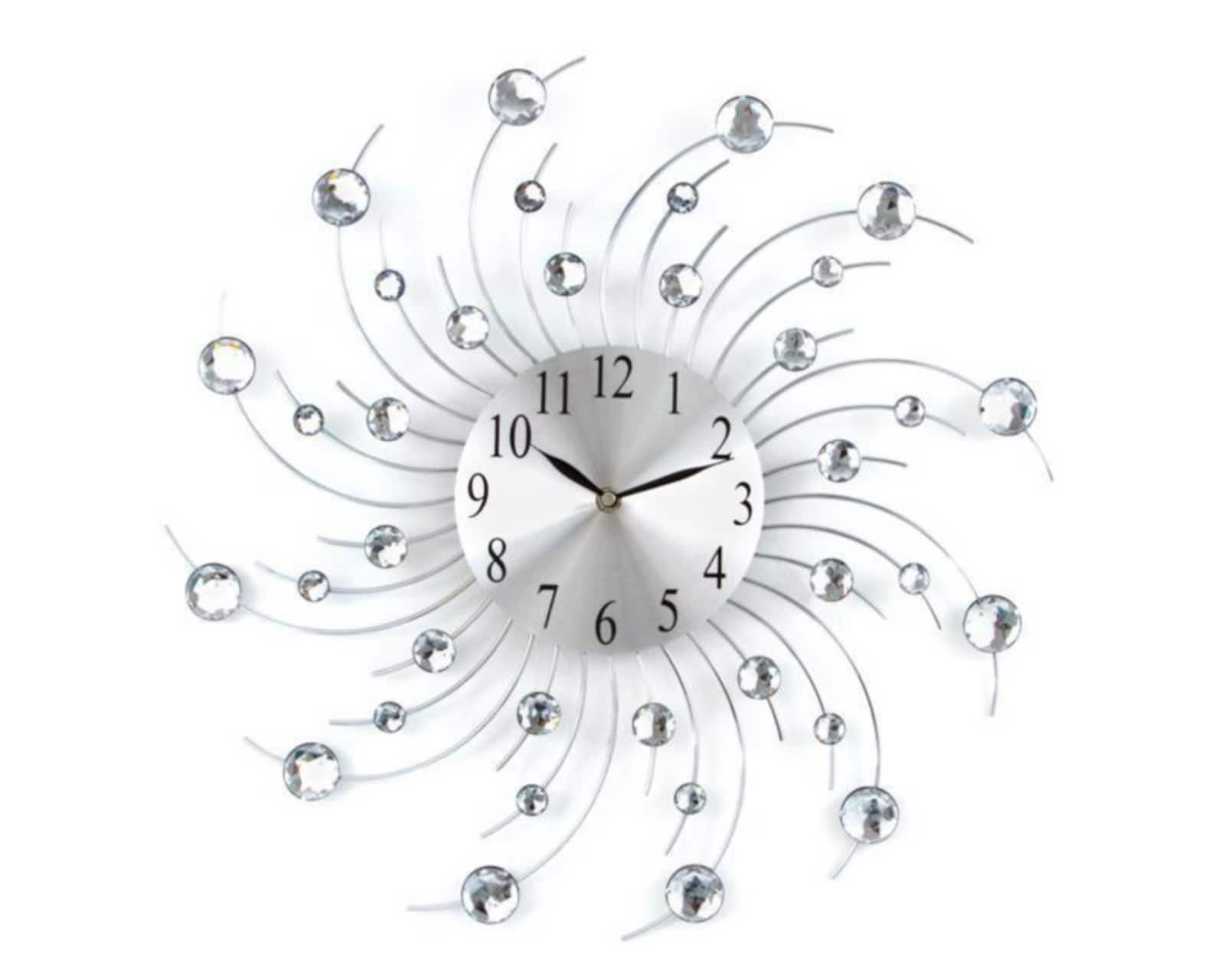 Foto 2 pulgar | Foto 1 | Reloj de Pared Cristal