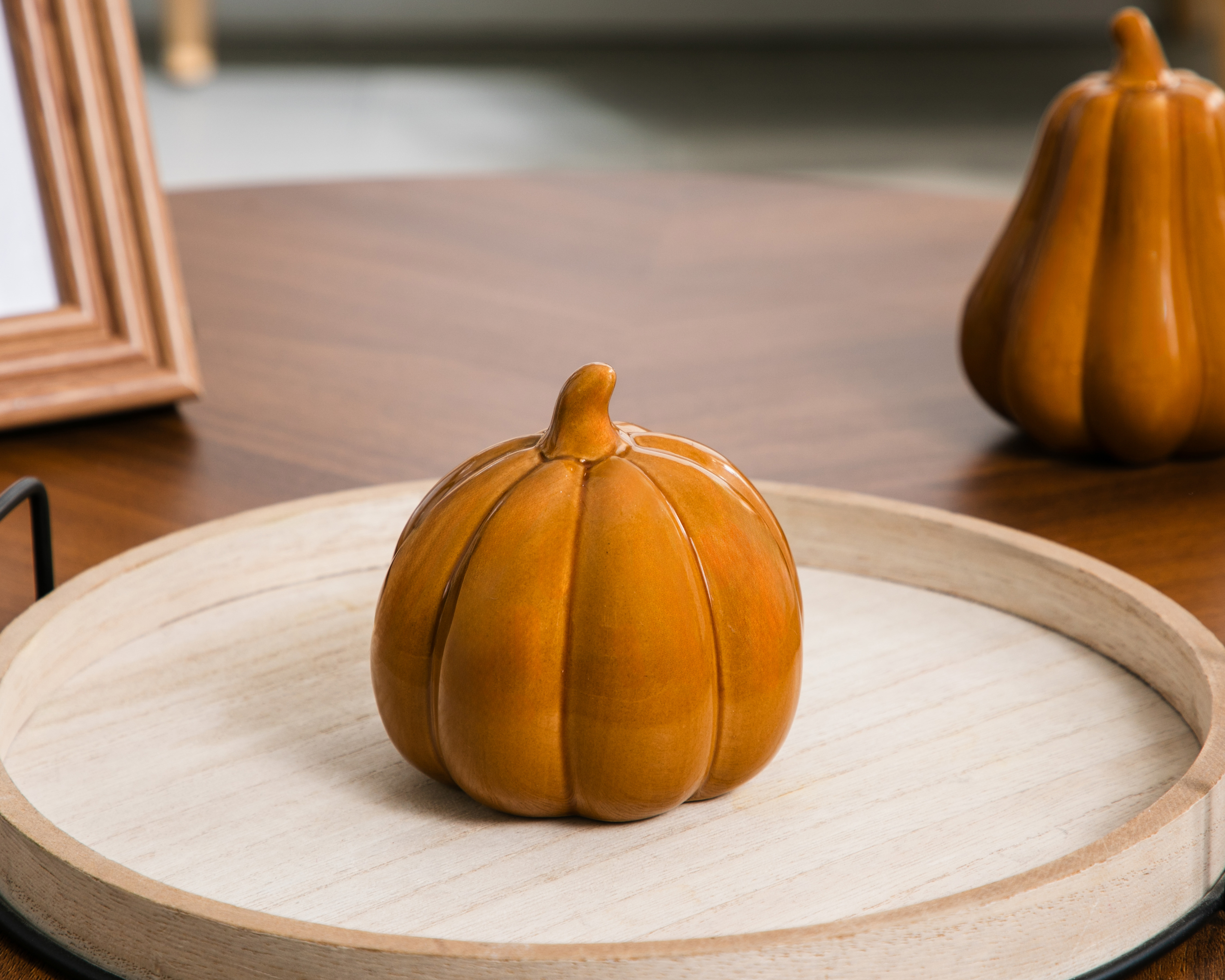 Foto 5 | Foto 5 | Figura Decorativa Calabaza Peral de Cerámica