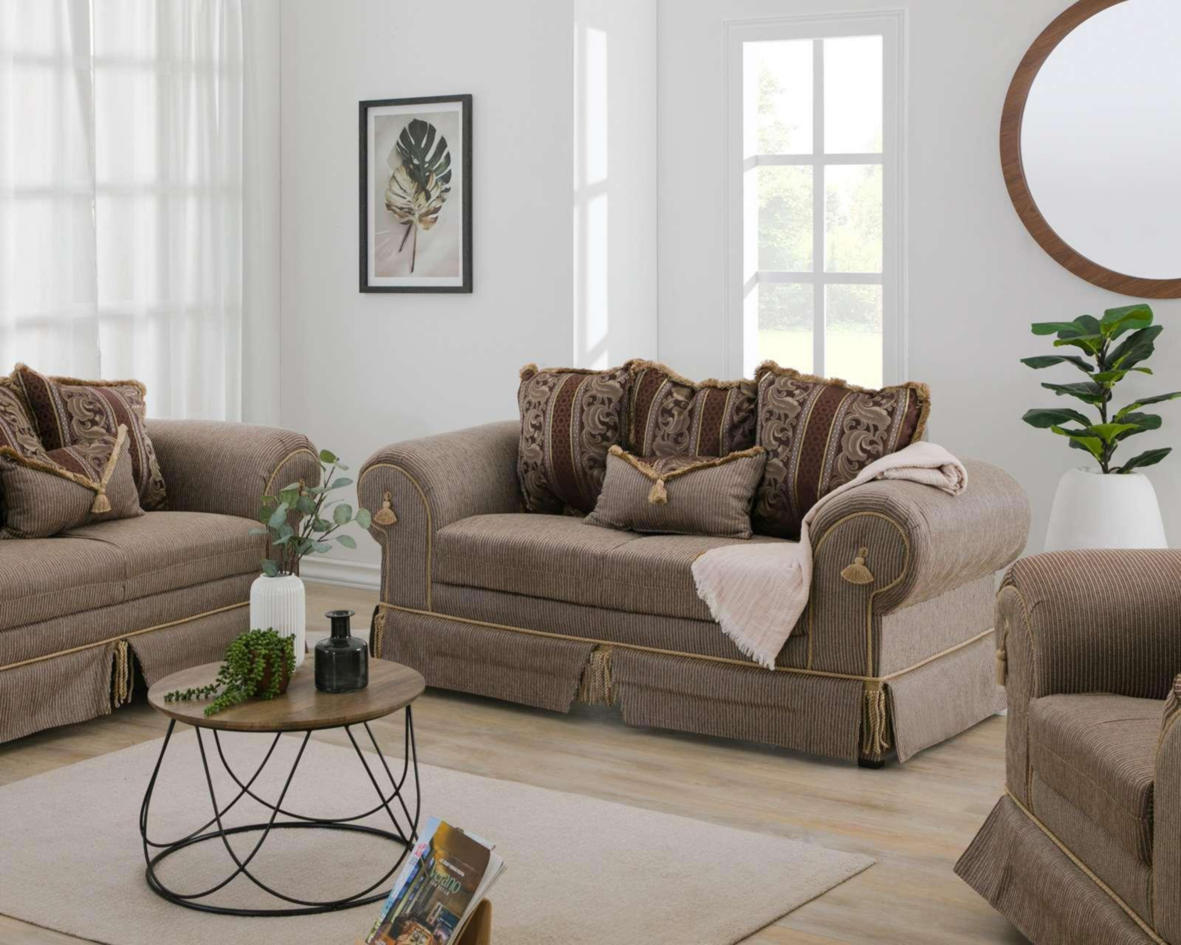Loveseat Argelia Clásico