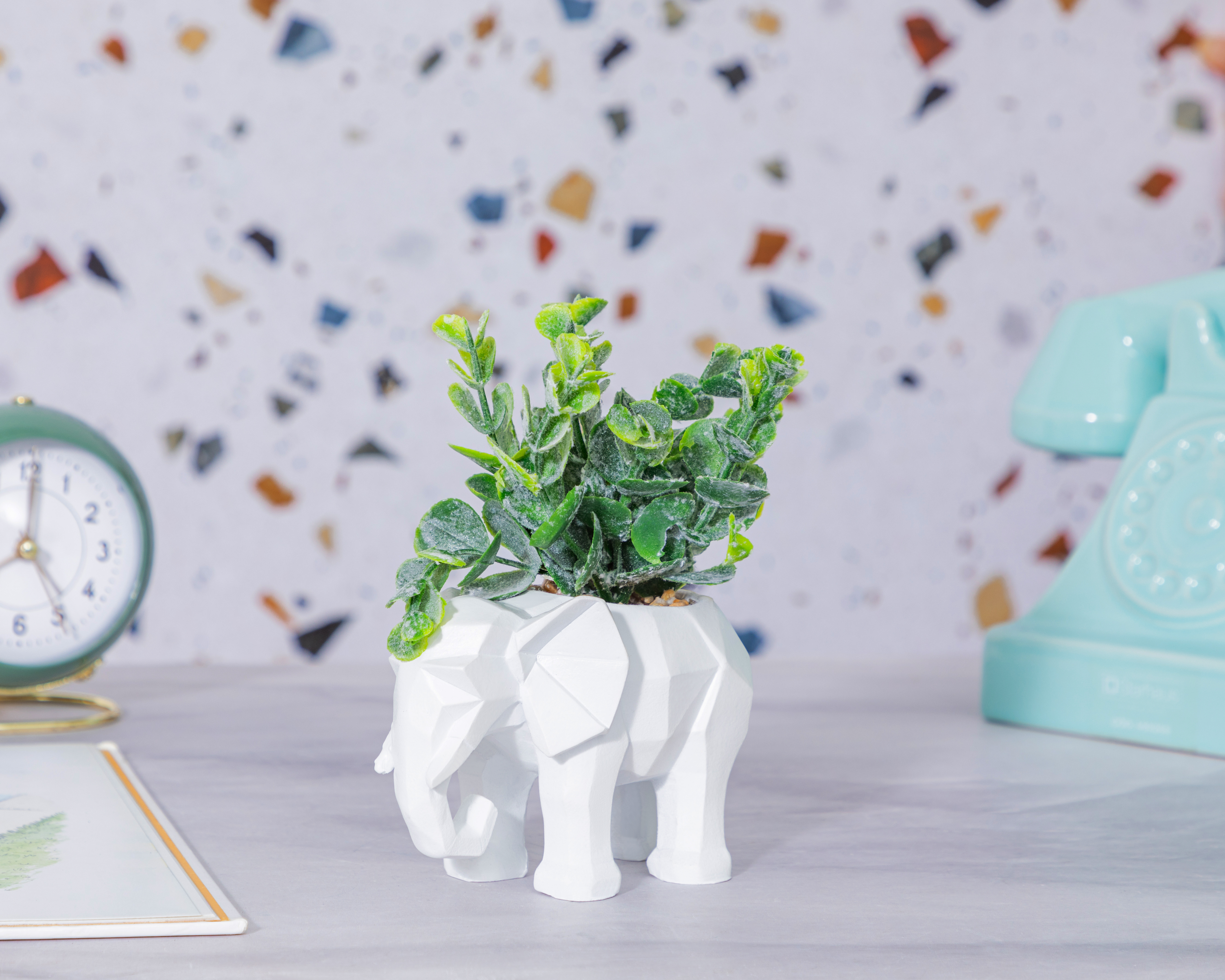 Foto 5 | Foto 5 | Planta Artificial con Maceta Starhaus 10 cm