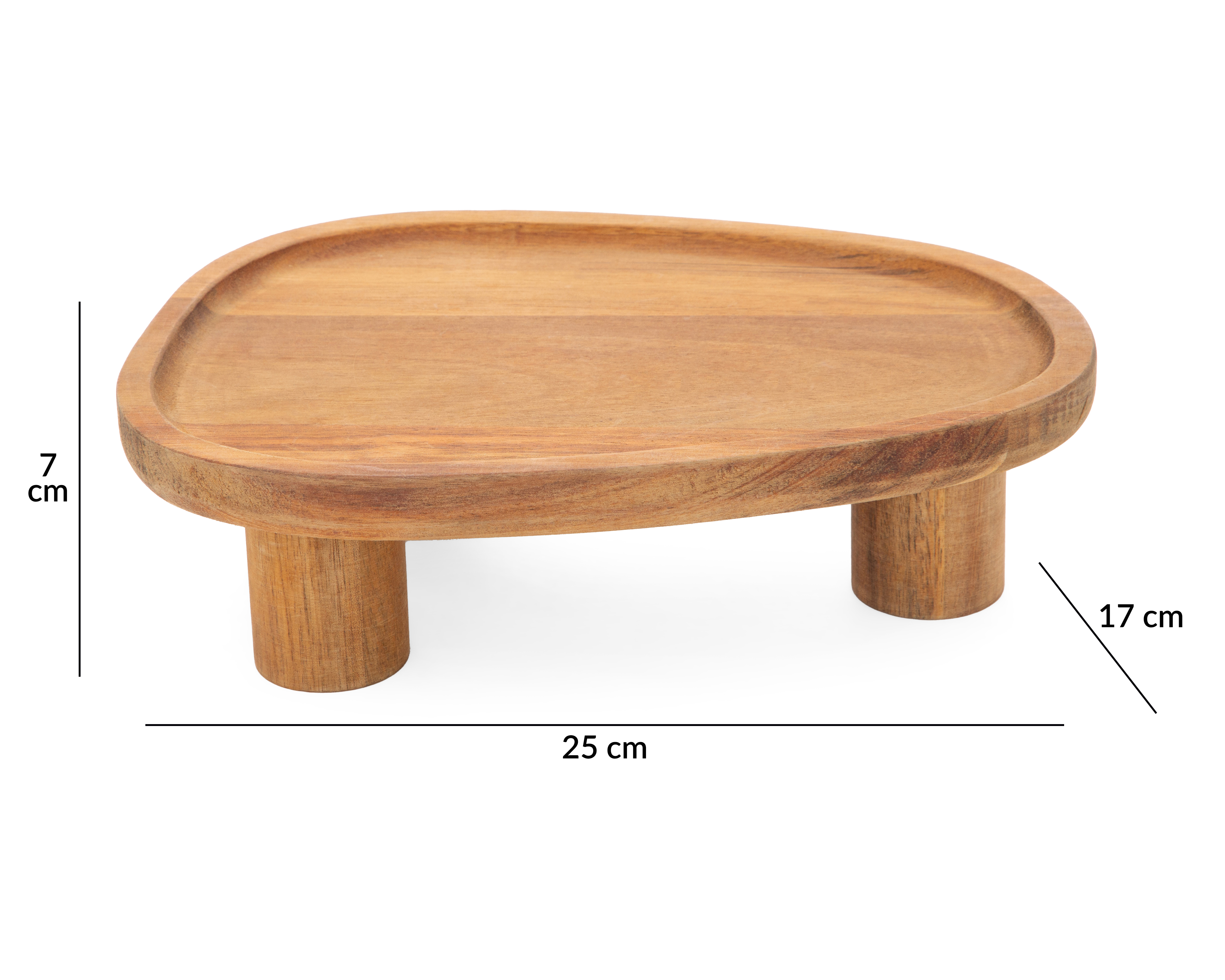 Foto 6 pulgar | Foto 5 | Platón Decorativo Maral de Madera