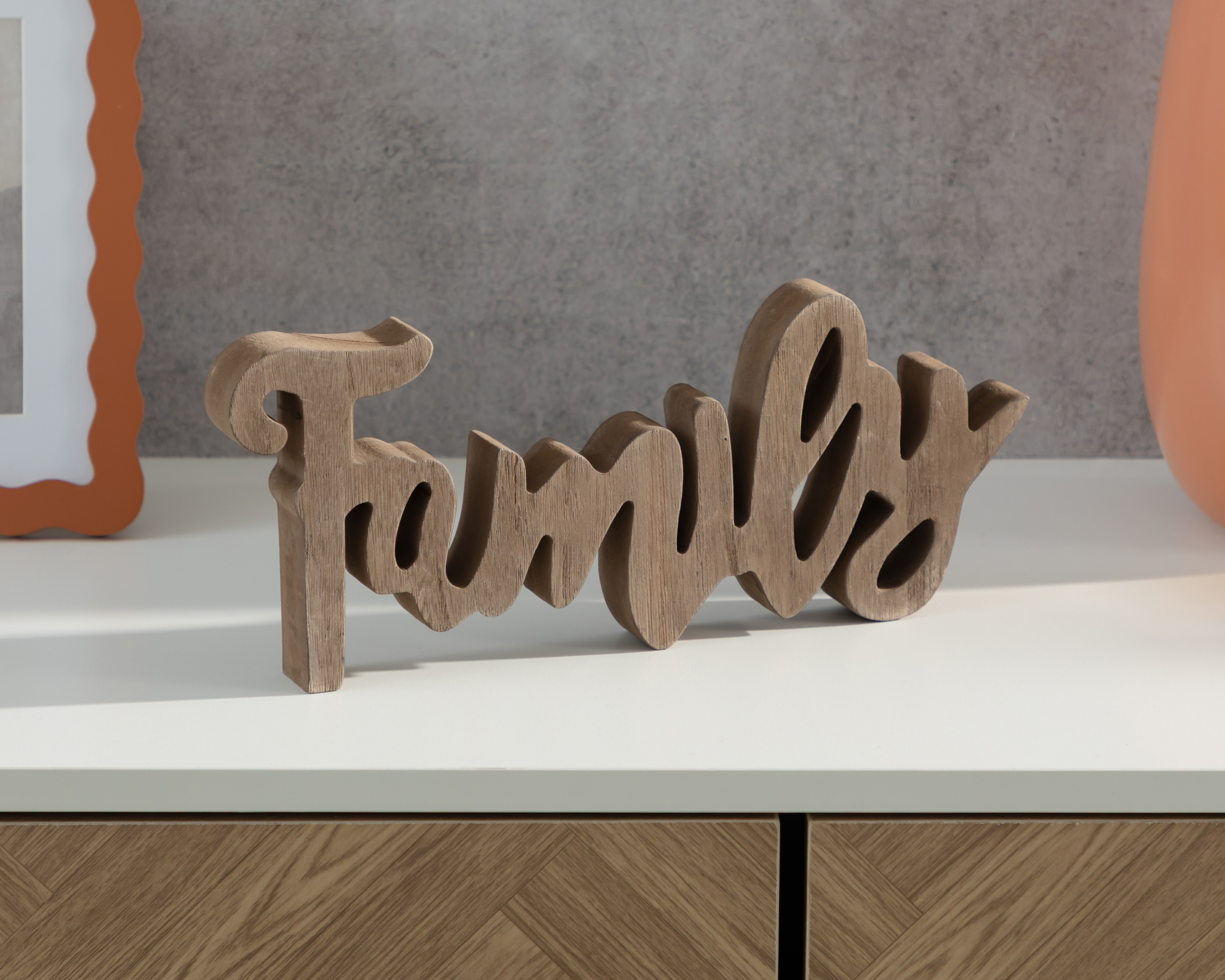 Foto 5 | Foto 5 | Letrero Decorativo Famlu de Madera