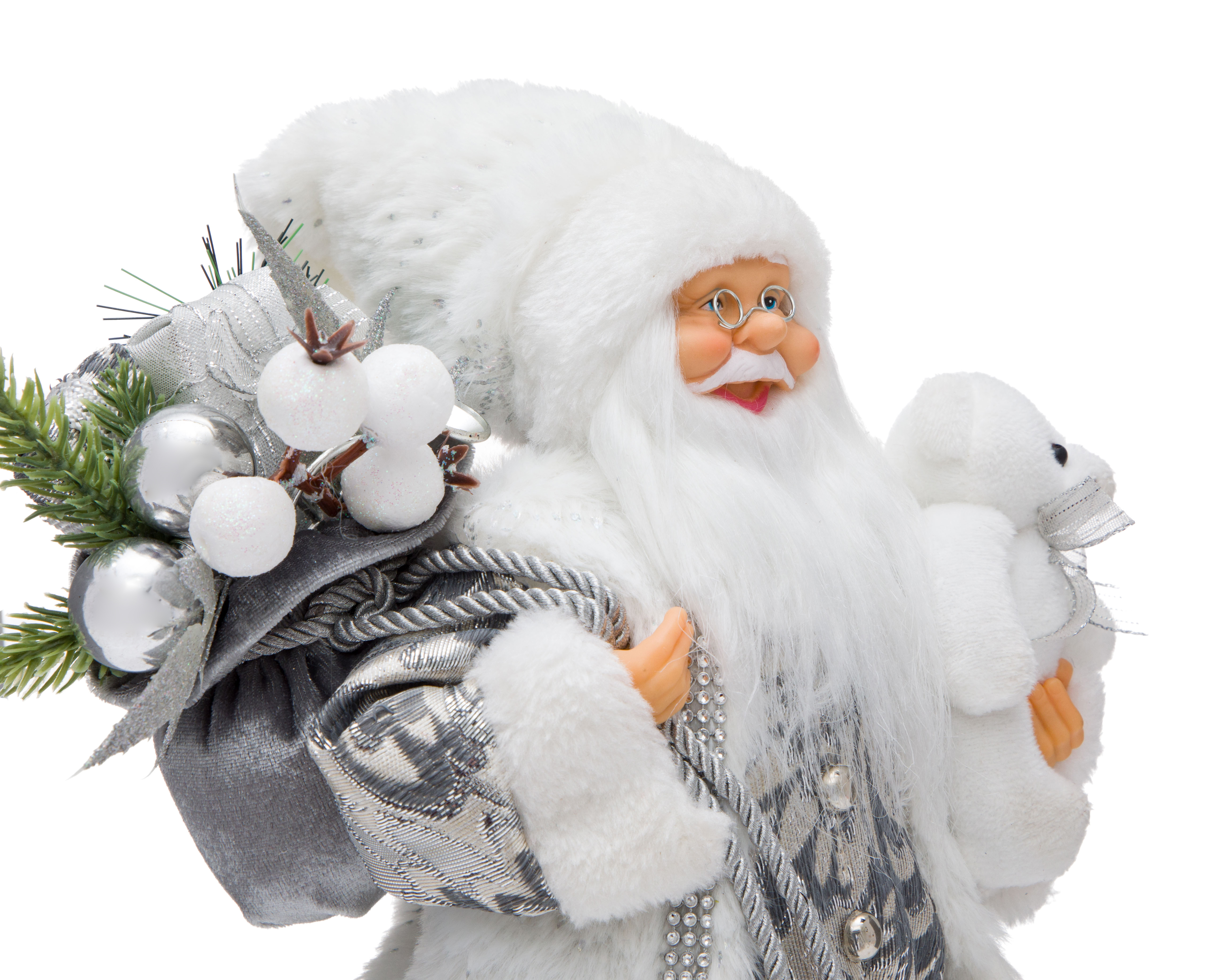 Foto 5 pulgar | Foto 4 | Figura Decorativa de Santa Claus Navideña Claus de Plástico