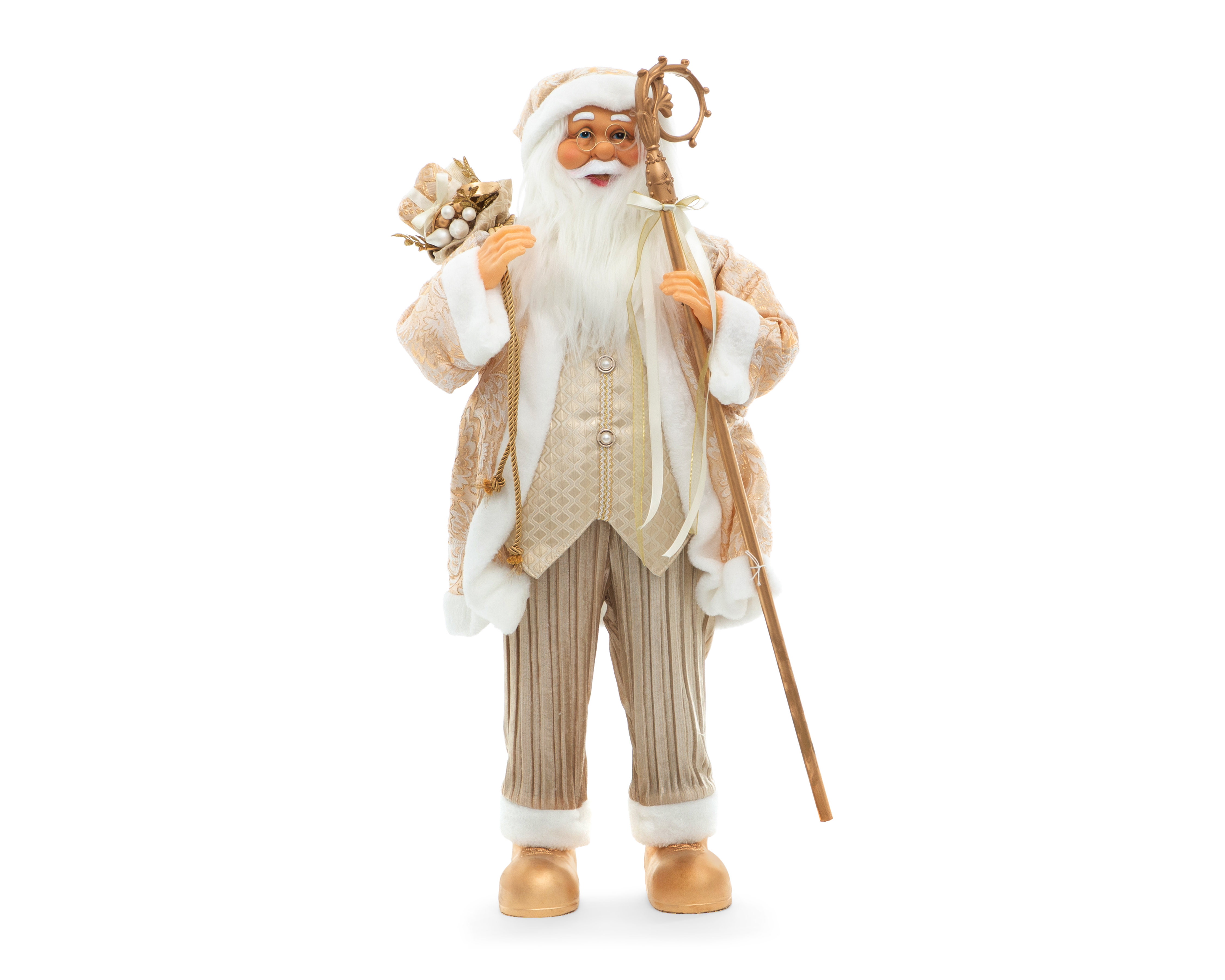 Foto 4 pulgar | Foto 3 | Figura Decorativa Santa Claus de Navidad Nikolaus de Plástico