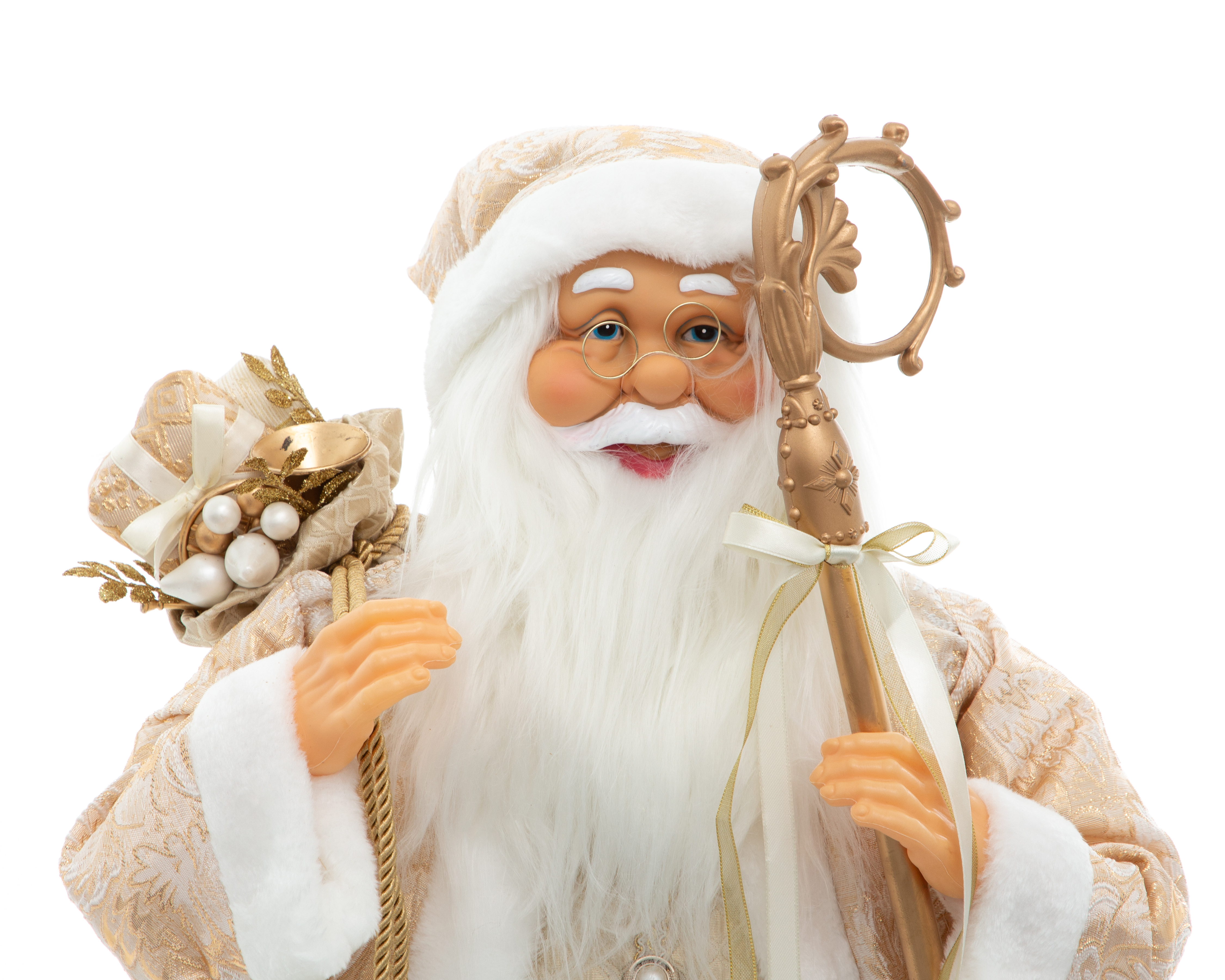 Foto 5 pulgar | Foto 4 | Figura Decorativa Santa Claus de Navidad Nikolaus de Plástico