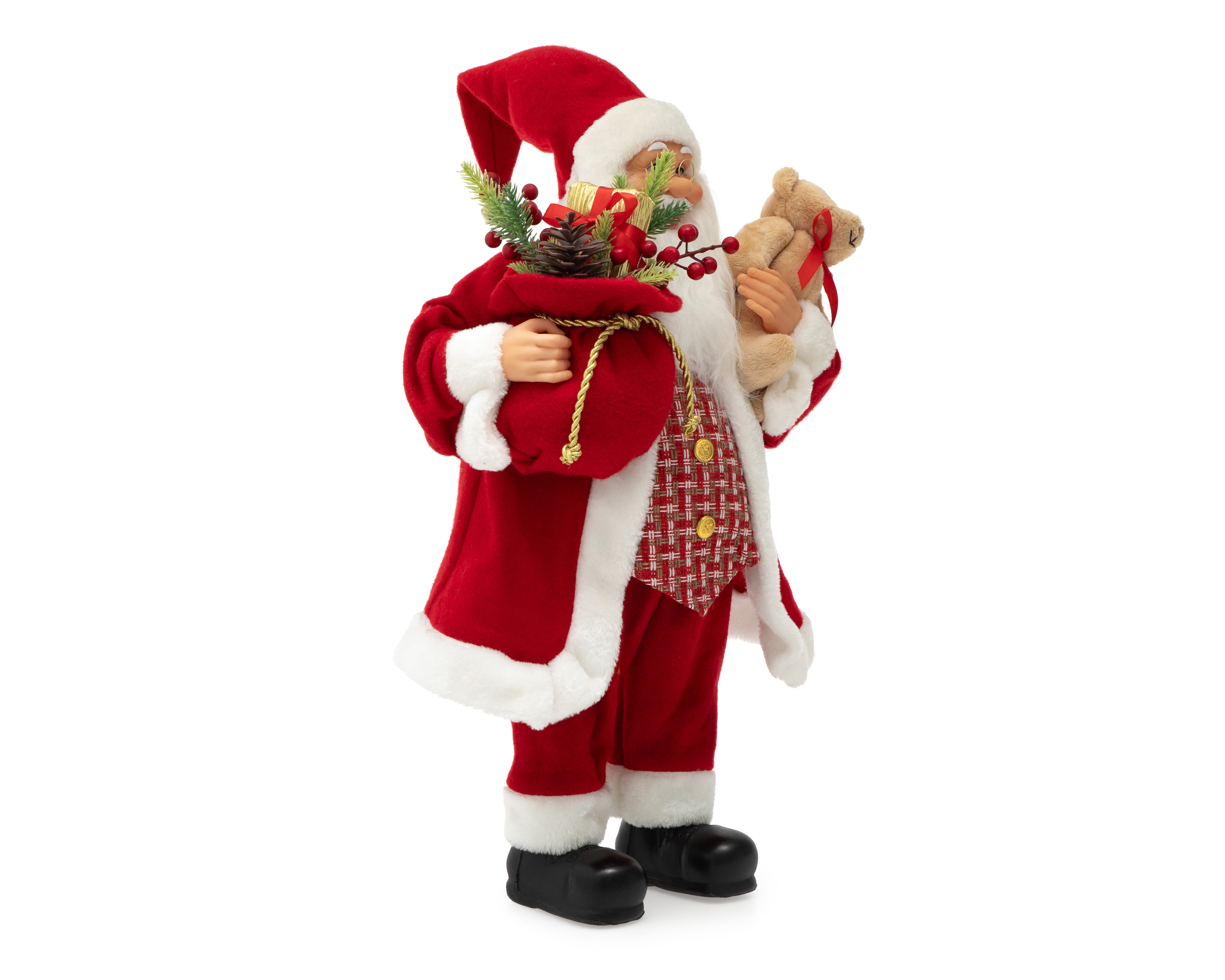 Foto 4 pulgar | Foto 3 | Figura Decorativa Navideña Papá Noel de Plástico