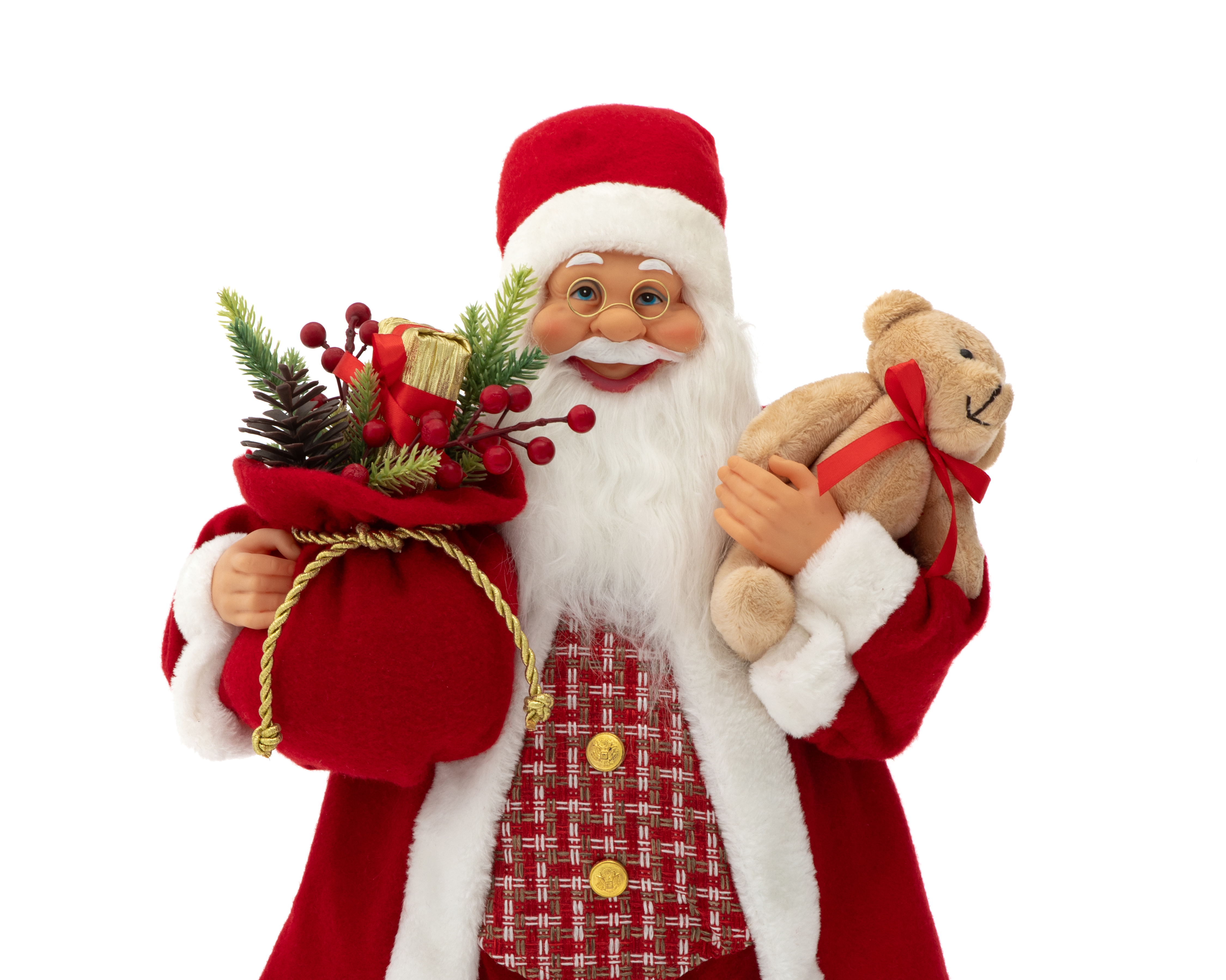 Foto 5 pulgar | Foto 4 | Figura Decorativa Navideña Papá Noel de Plástico