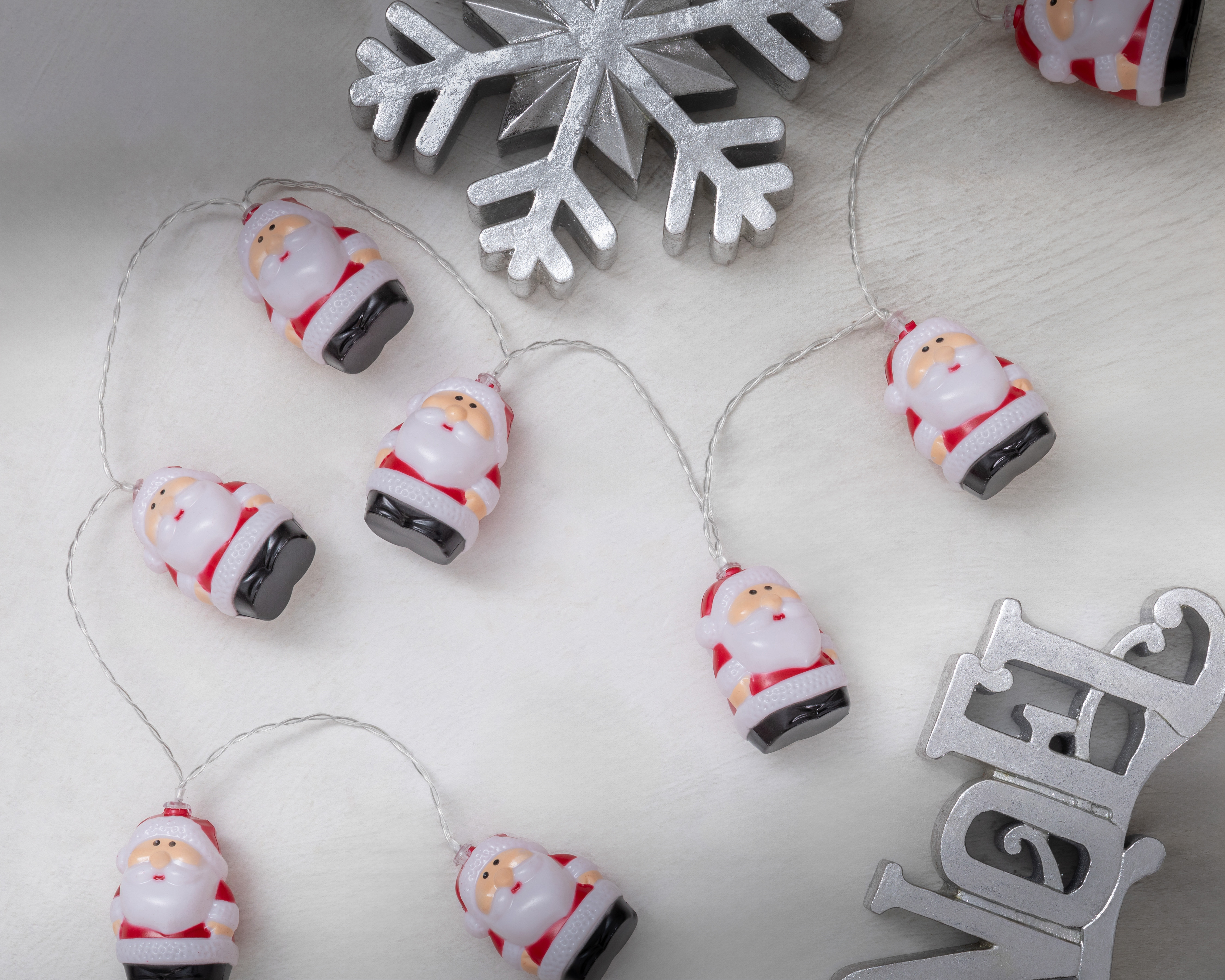 Foto 4 | Foto 4 | Luces Miniklaus con 9 Luces Cálidas