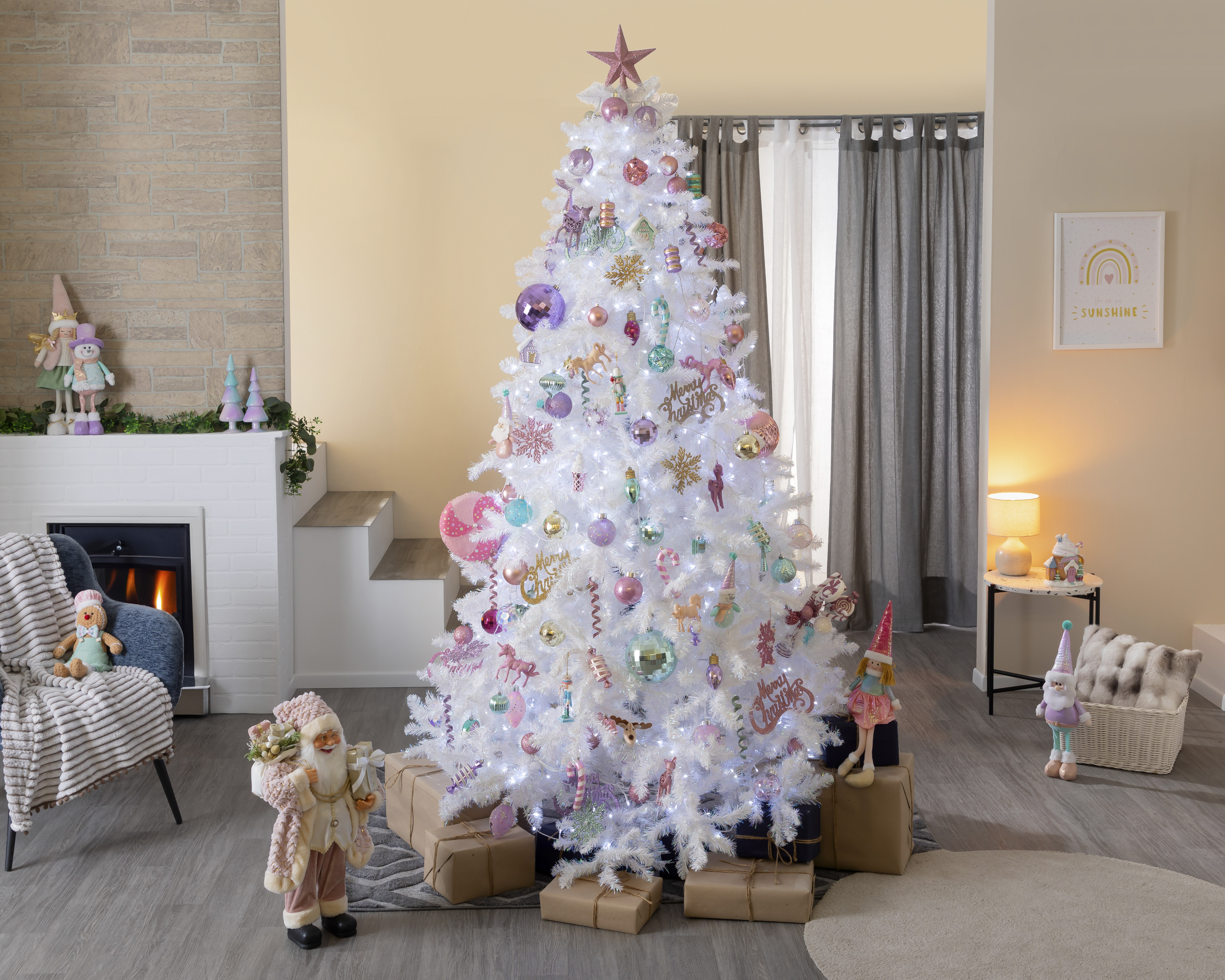 Foto 1 | Foto 1 | Árbol de Navidad Crystal 240 cm