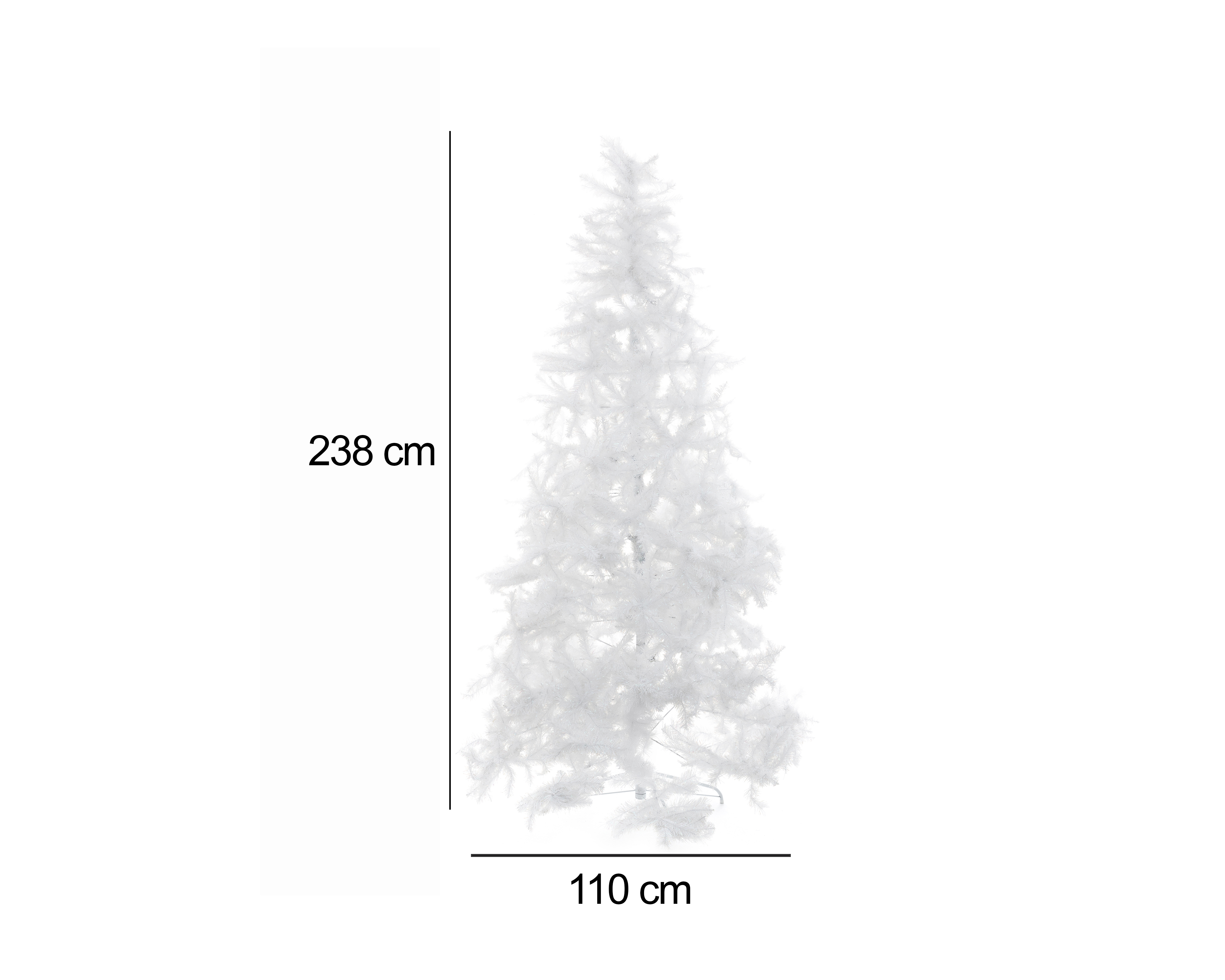 Foto 5 | Foto 5 | Árbol de Navidad Crystal 240 cm