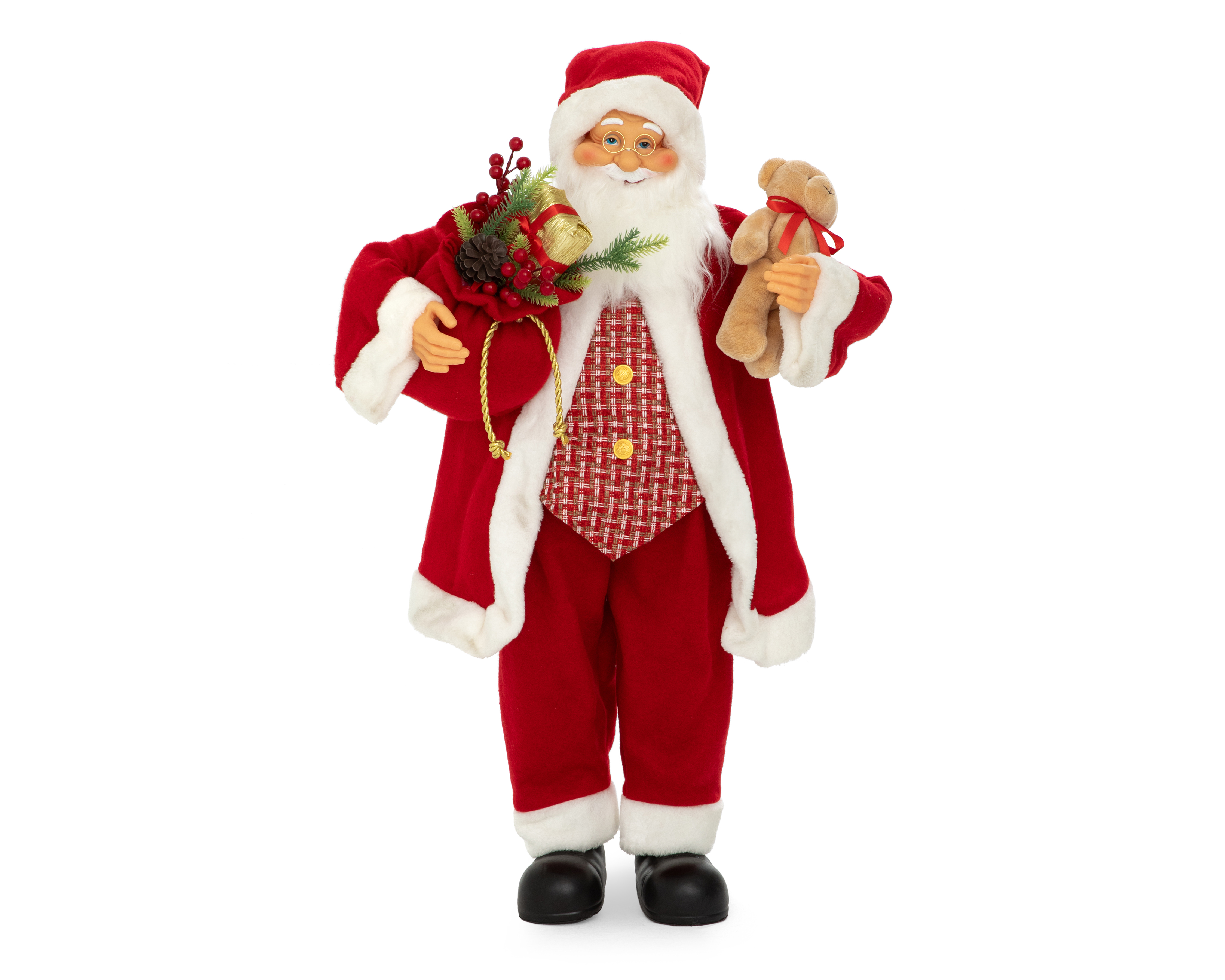 Foto 4 pulgar | Foto 3 | Figura Decorativa Navideña Papa Noel de Plástico