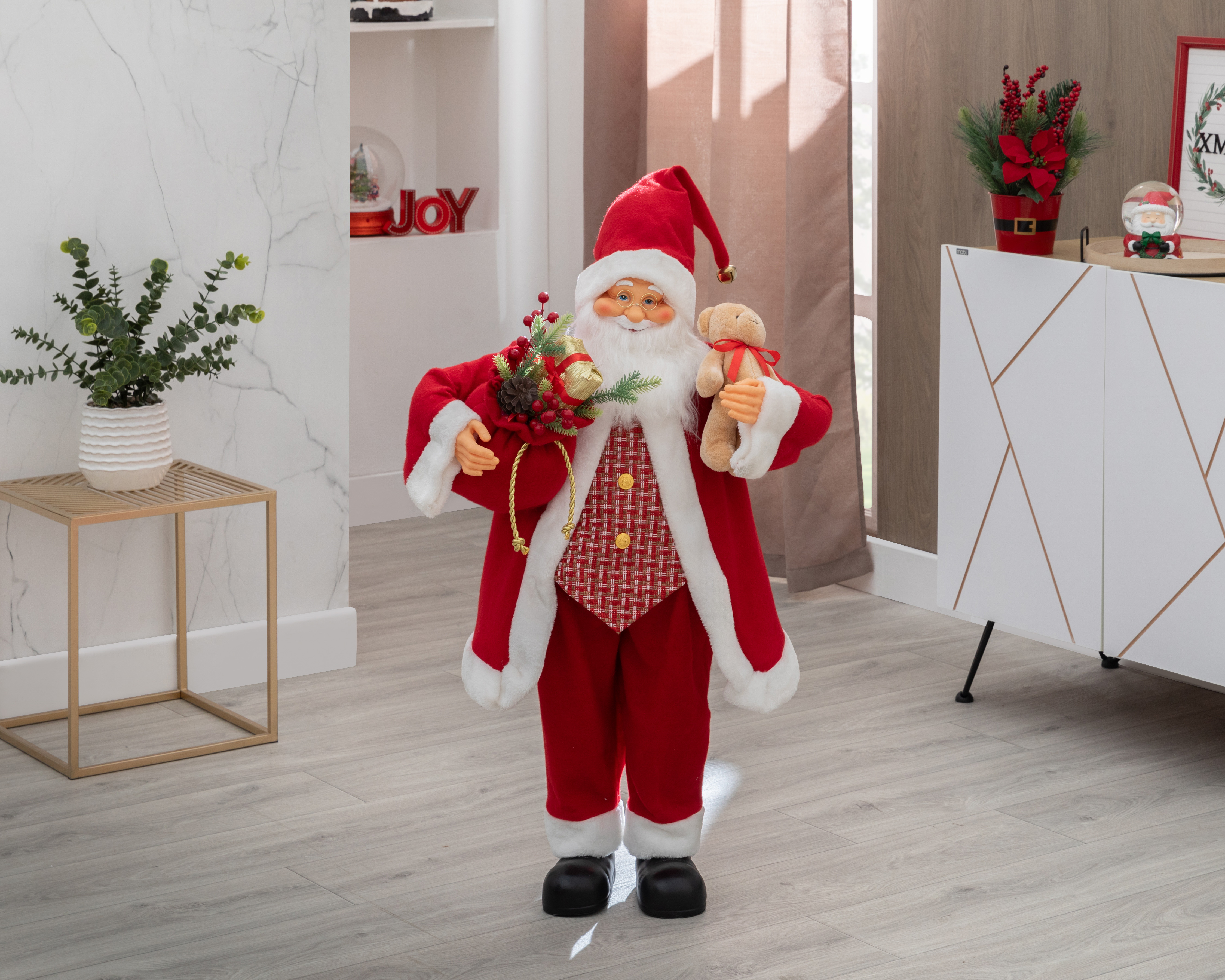 Foto 5 | Foto 5 | Figura Decorativa Navideña Papa Noel de Plástico