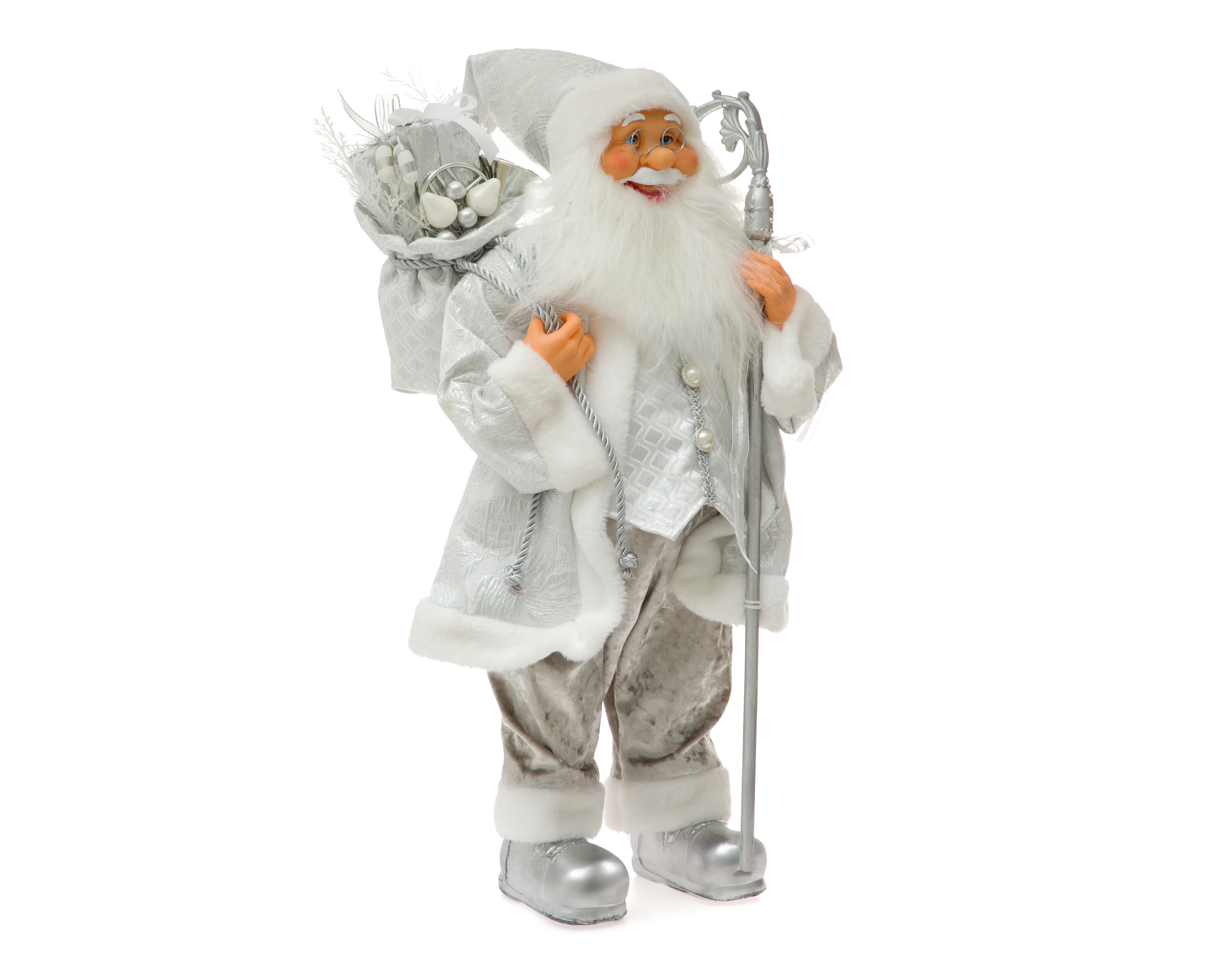 Foto 2 pulgar | Foto 1 | Figura Decorativa Santa Claus de Navidad Nikolaus de Plástico