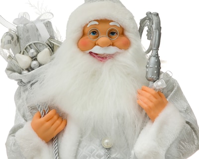 Foto 4 | Foto 4 | Figura Decorativa Santa Claus de Navidad Nikolaus de Plástico