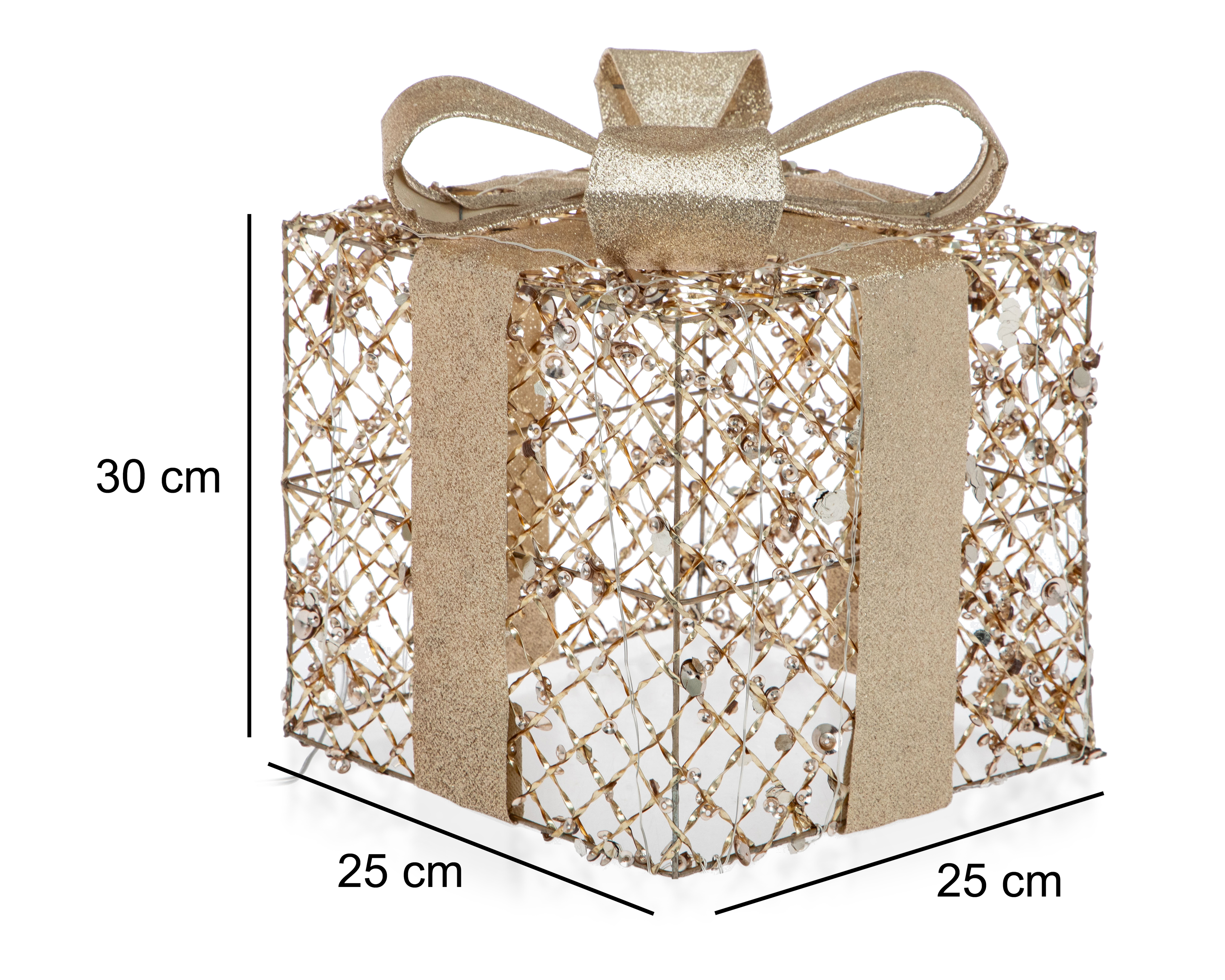 Foto 7 | Foto 8 | Cajas de Regalo de Navidad Golden Gift 3 Piezas