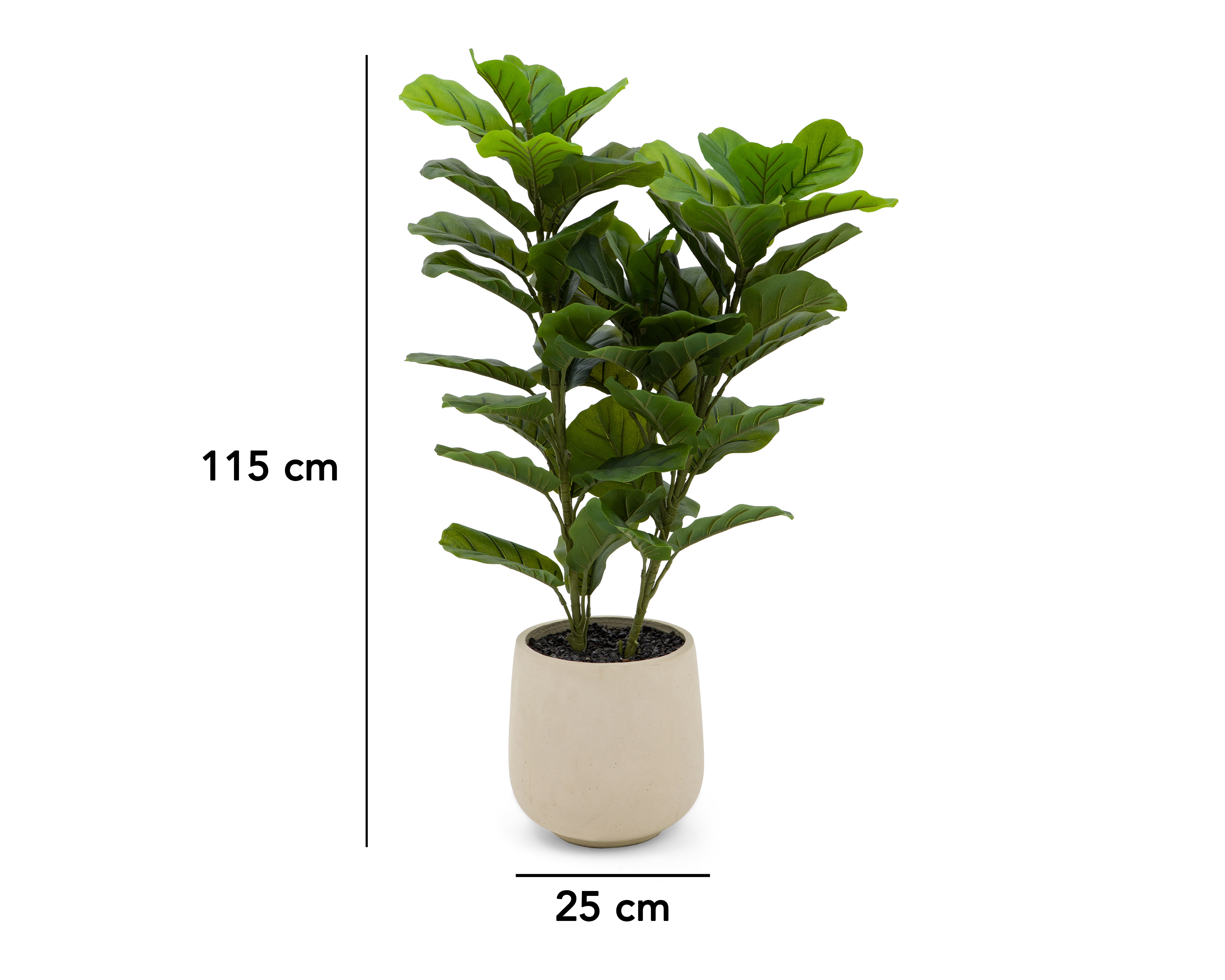 Foto 5 | Foto 5 | Ficus Artificial con Maceta Starhaus 115 cm