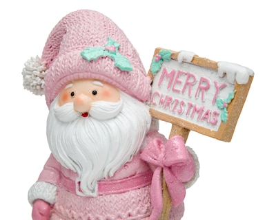 Foto 4 | Foto 4 | Figura Decorativa Santa de Navidad Merry Ginger de Poliresina