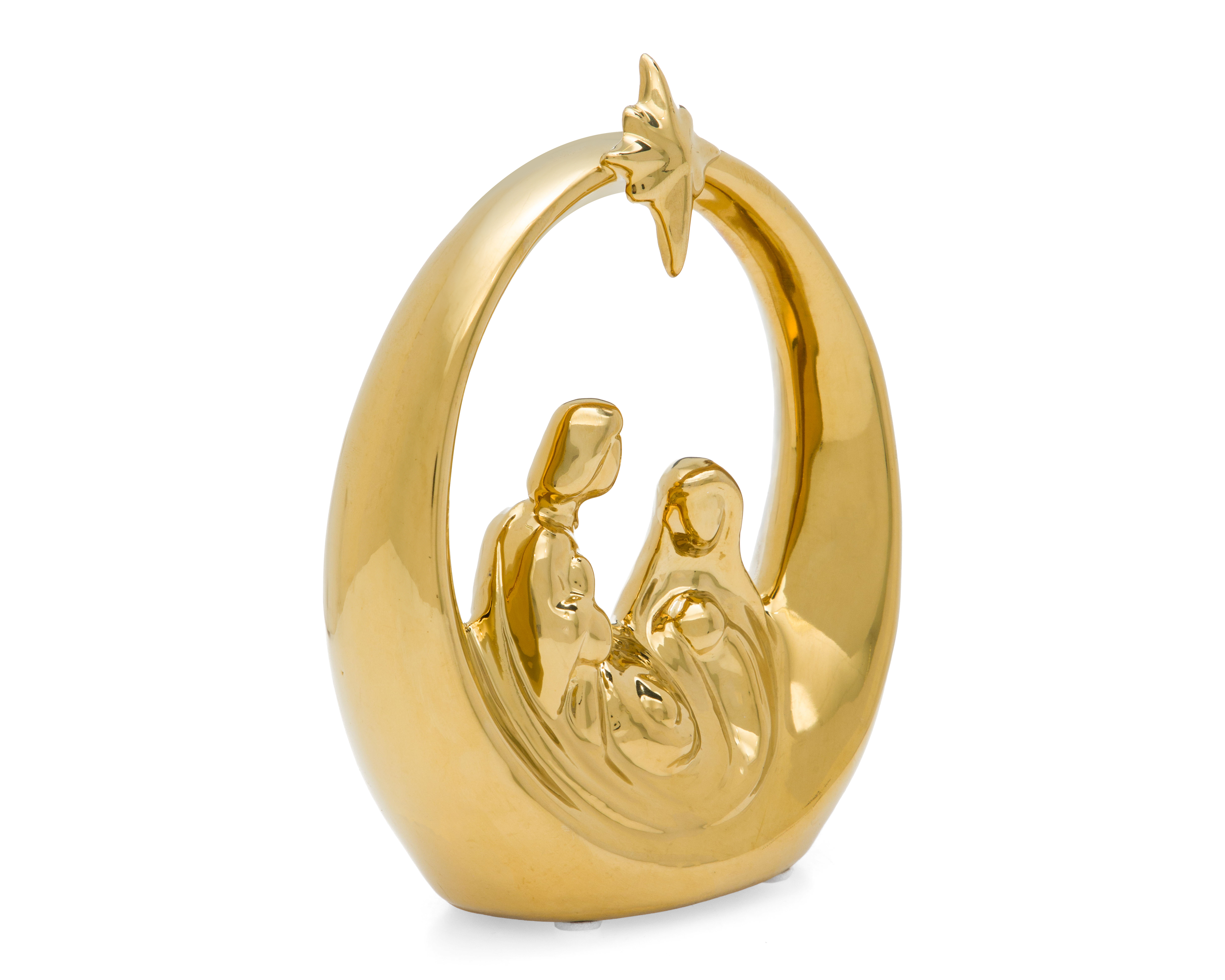 Figura Decorativa de Navidad Nacimiento de Cerámica