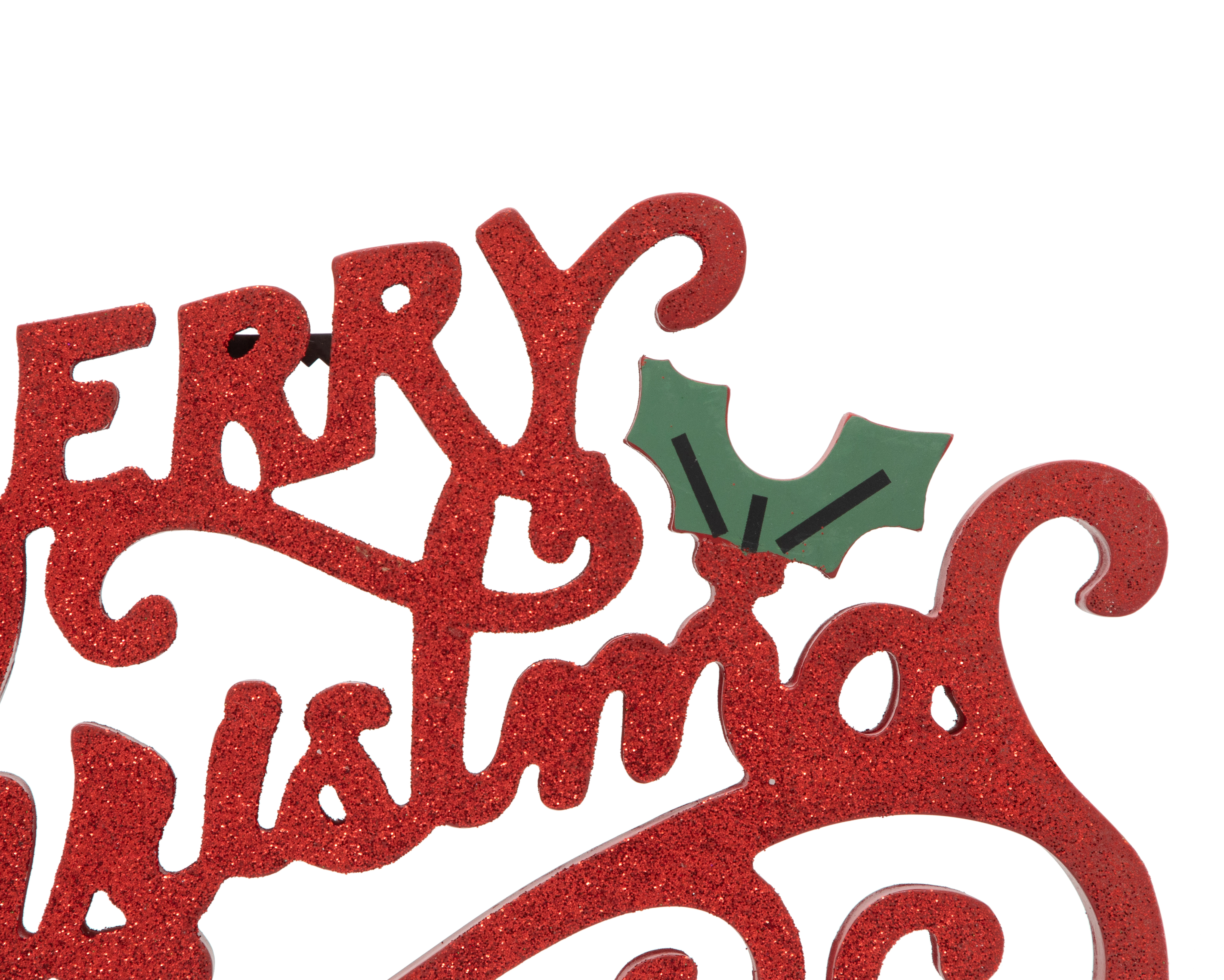 Foto 5 pulgar | Foto 4 | Letrero Decorativo Merry Red de Madera