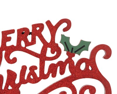 Foto 4 | Foto 4 | Letrero Decorativo Merry Red de Madera