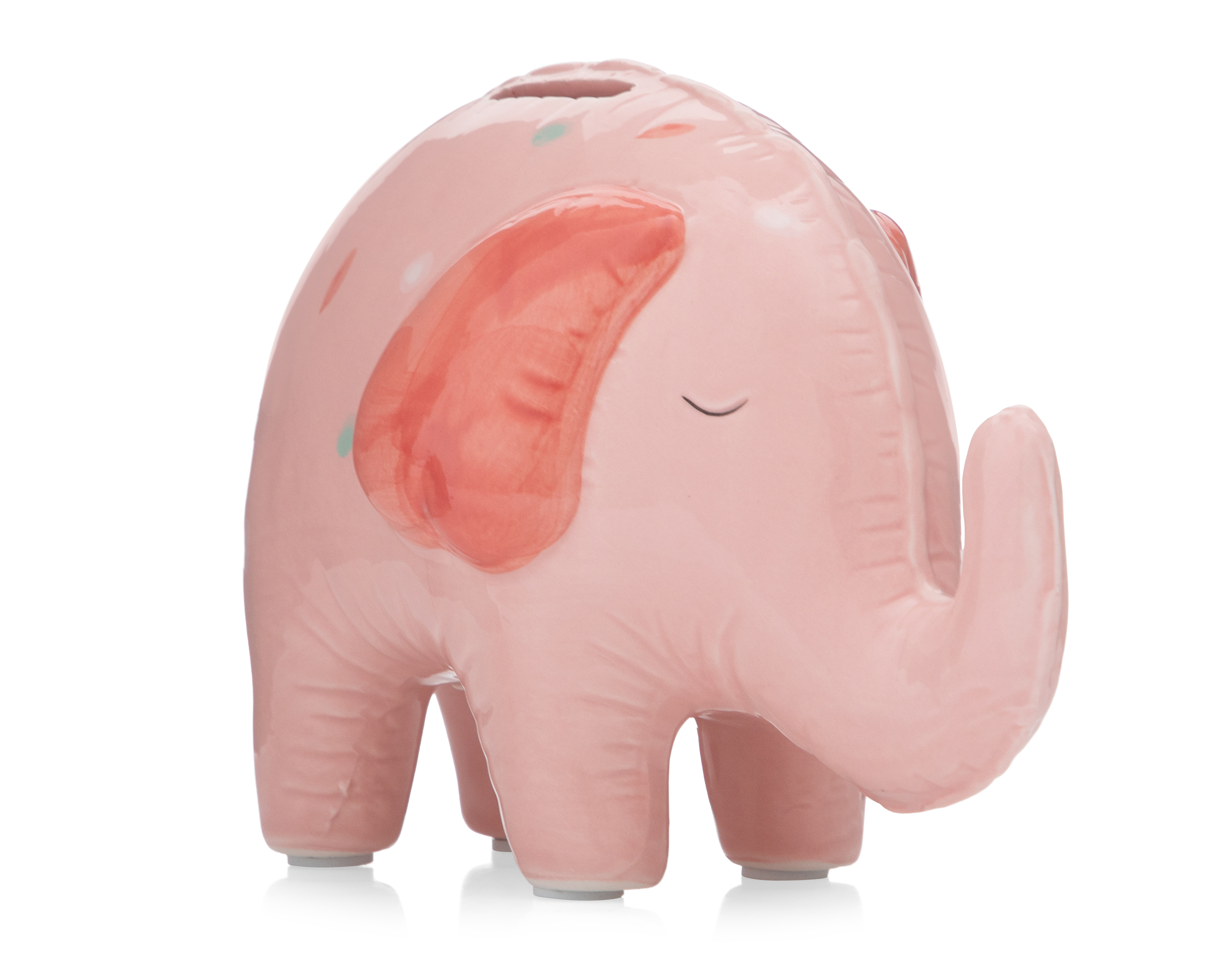 Alcancía de Elefante Bingbon de Cerámica