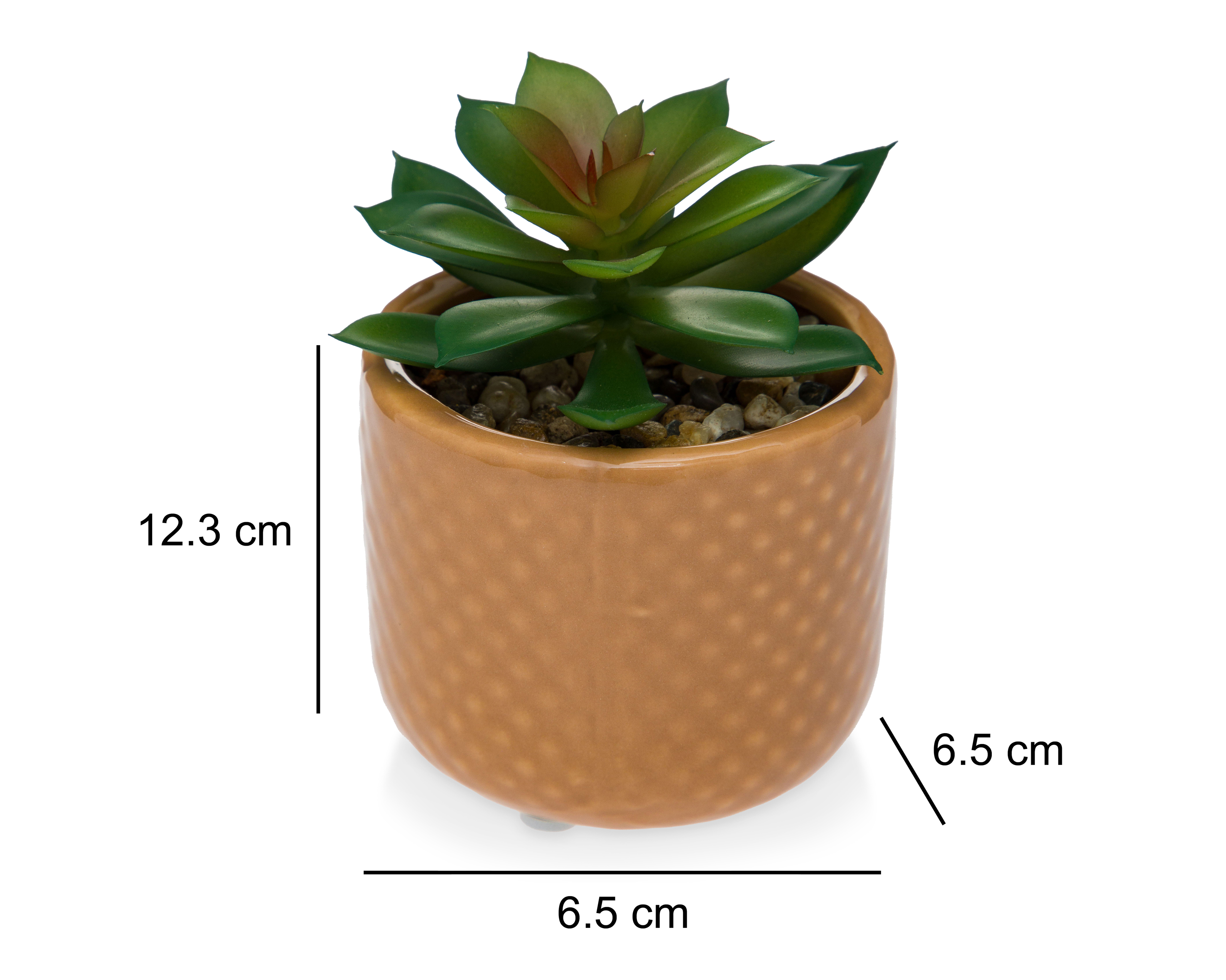 Foto 5 | Foto 6 | Suculenta Artificial con Maceta Starhaus 12.3 cm