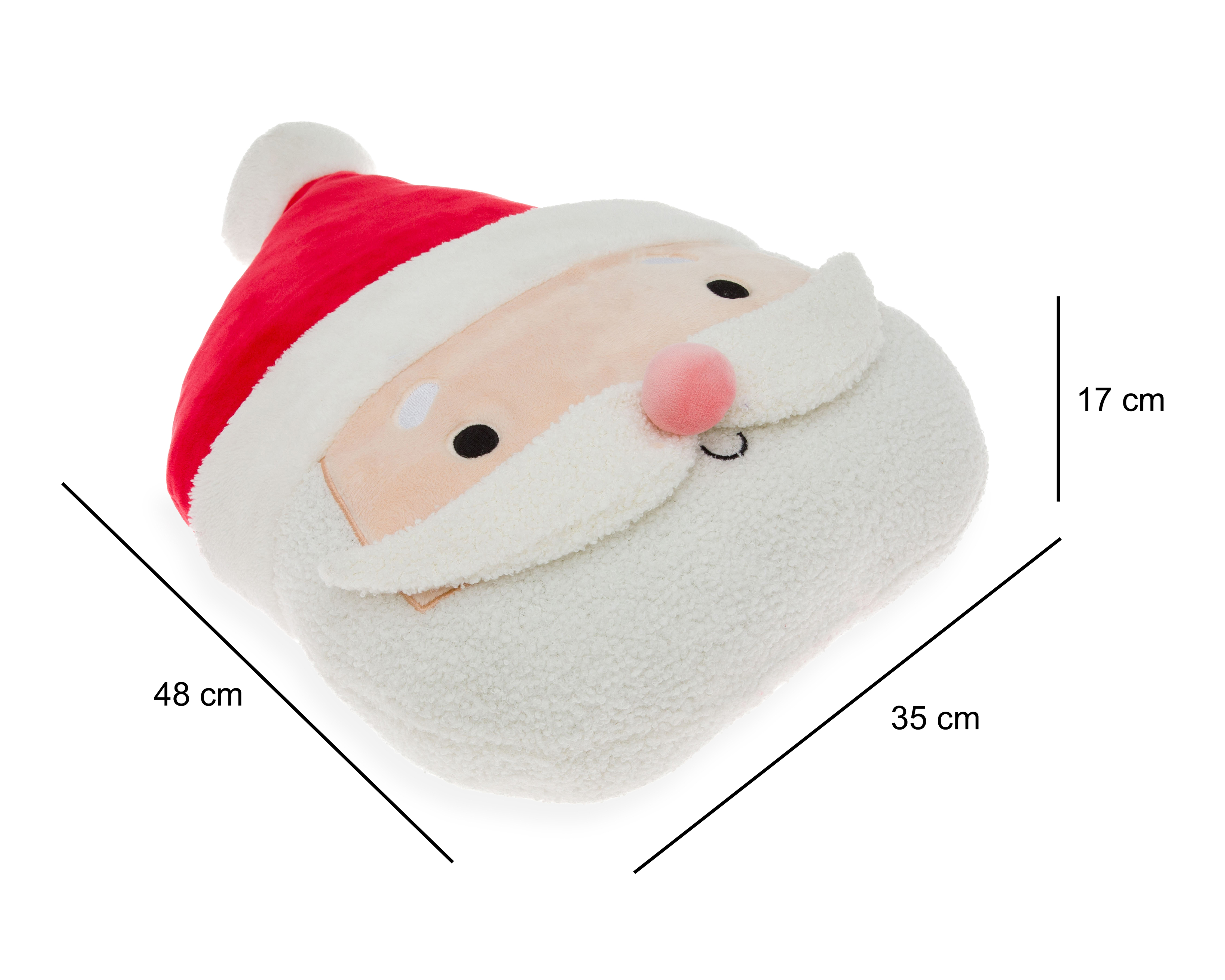 Foto 6 | Foto 6 | Cojín Decorativo Santa Fluffy