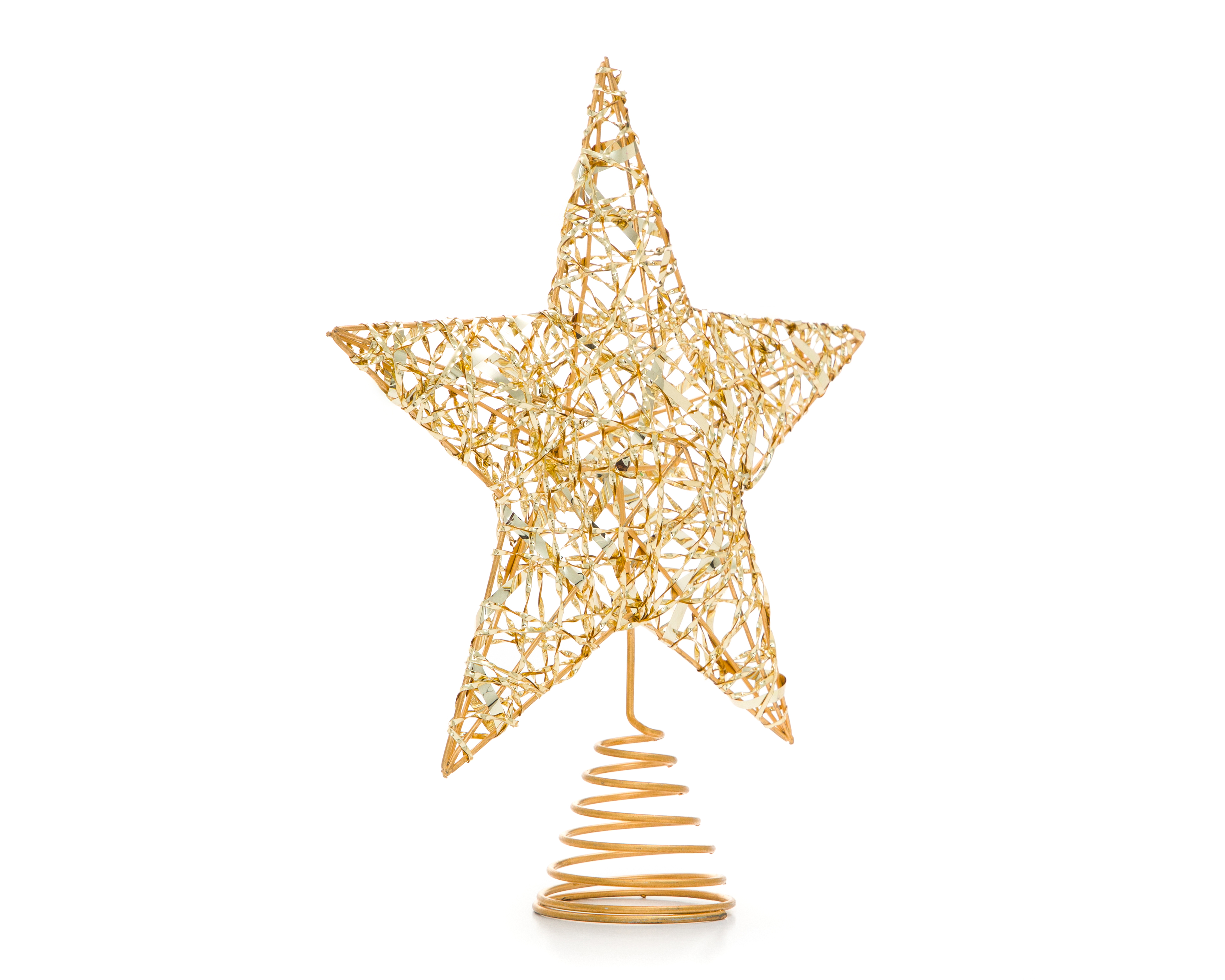 Foto 3 pulgar | Foto 2 | Punta de Árbol de Navidad Starhaus Estrella Golden