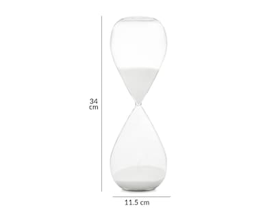 Foto 5 | Foto 5 | Reloj de Arena Starhaus Timeda de Vidrio