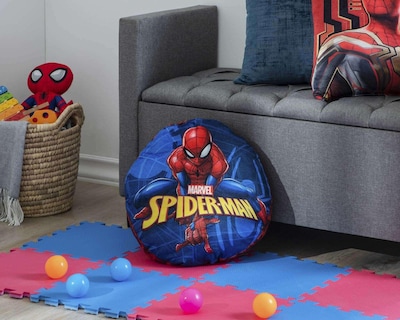 Foto 6 | Foto 6 | Cojín Decorativo Round Spider-Man