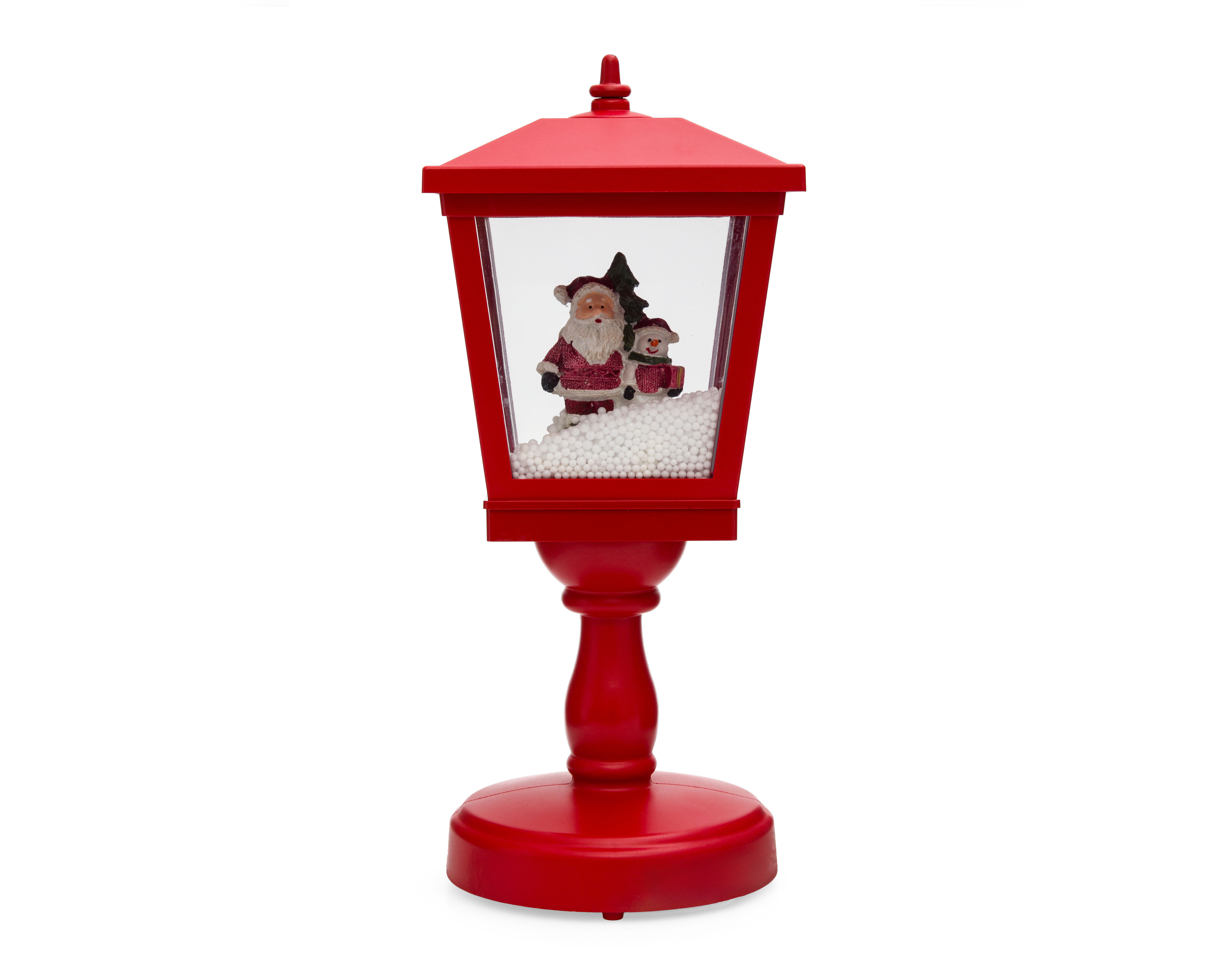 Foto 4 pulgar | Foto 3 | Figura Decorativa Faro Navideño Starhaus Santa Farol de Poliestireno