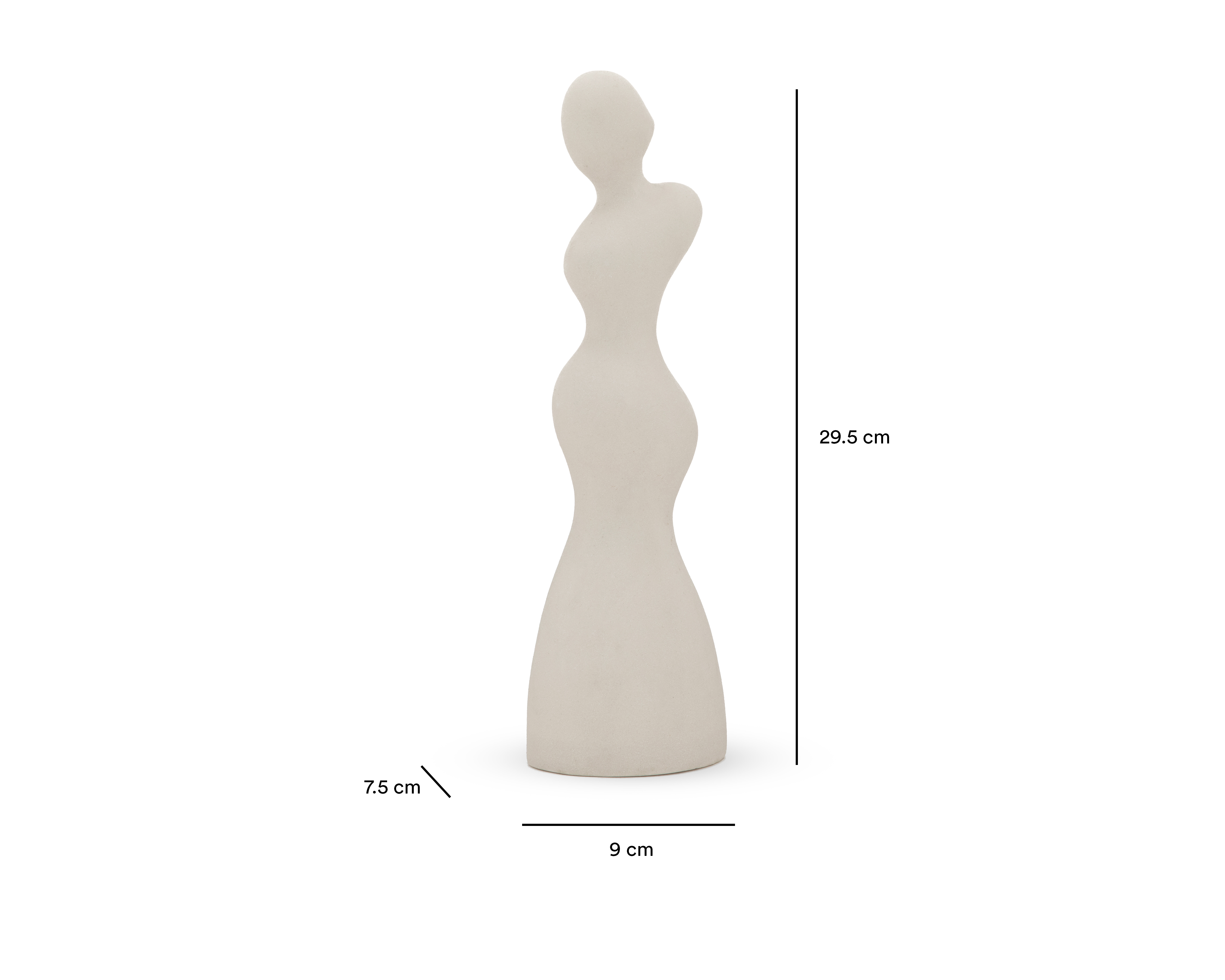 Foto 6 | Foto 6 | Escultura de Mujer Rella A de Cerámica