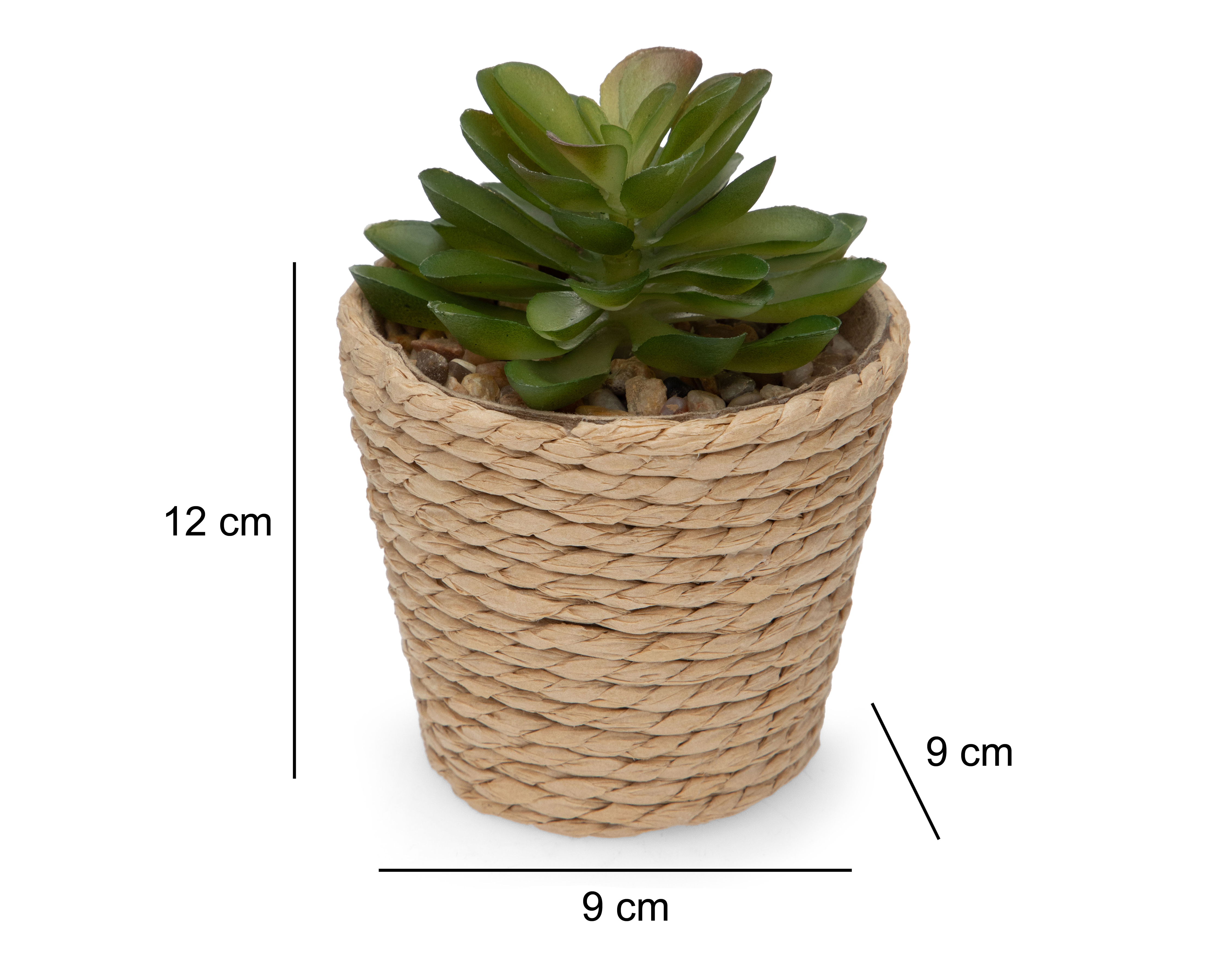 Foto 6 pulgar | Foto 5 | Planta Artificial con Maceta Starhaus 12 cm