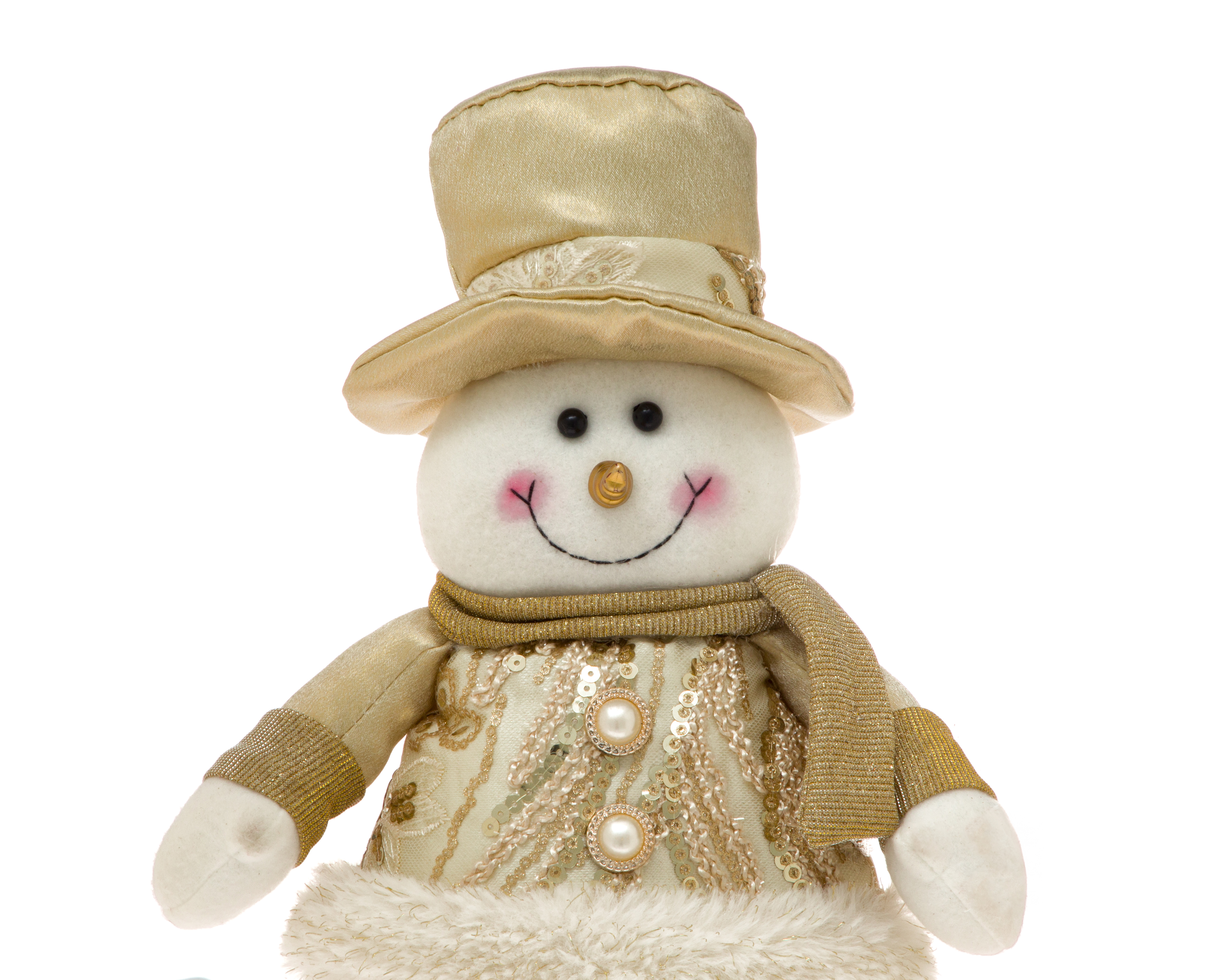 Foto 4 | Foto 4 | Figura Decorativa de Mono de Nieve de Navidad Billy de Poliéster