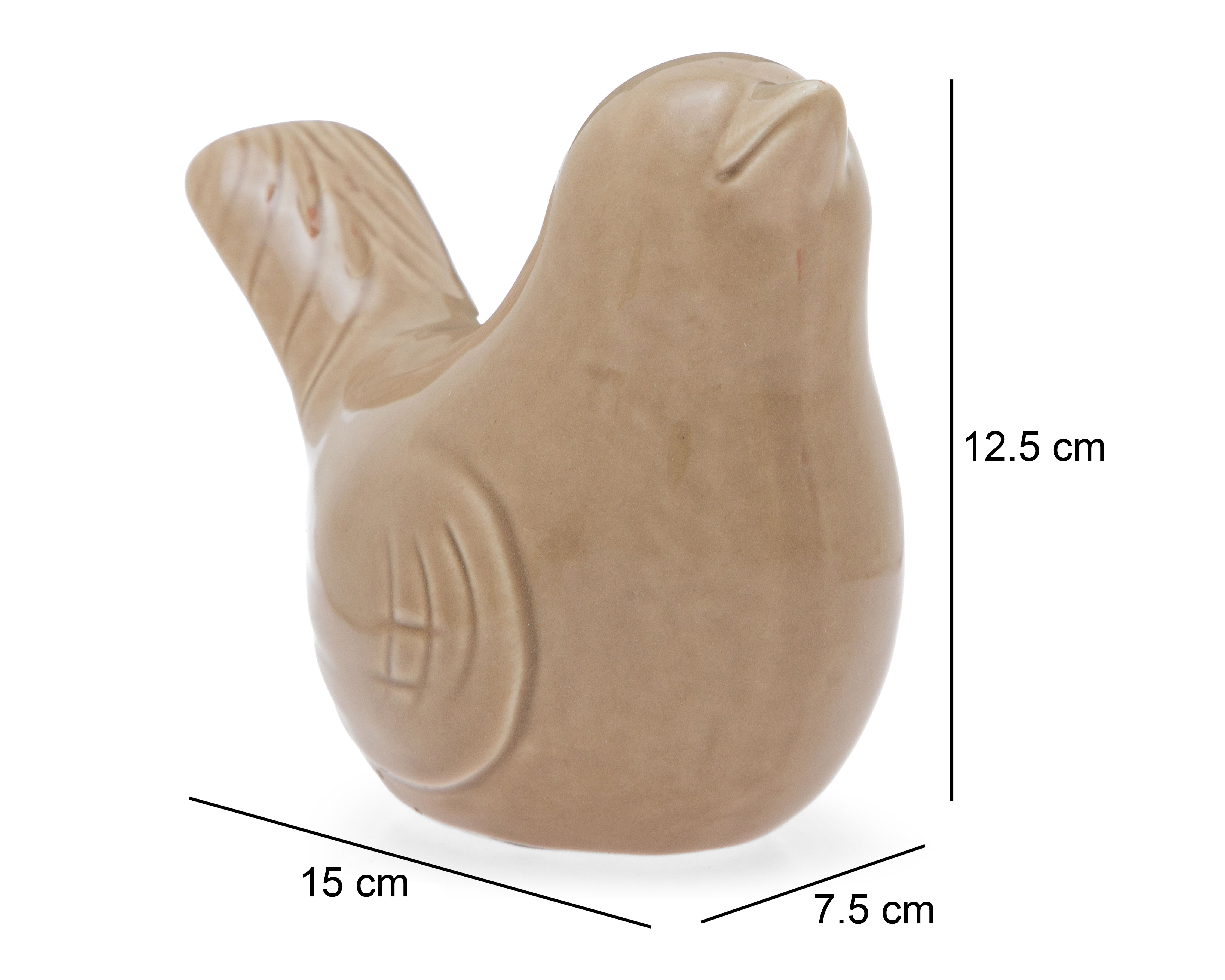 Foto 7 pulgar | Foto 6 | Figura Decorativa de Pájaro Ahna de Cerámica