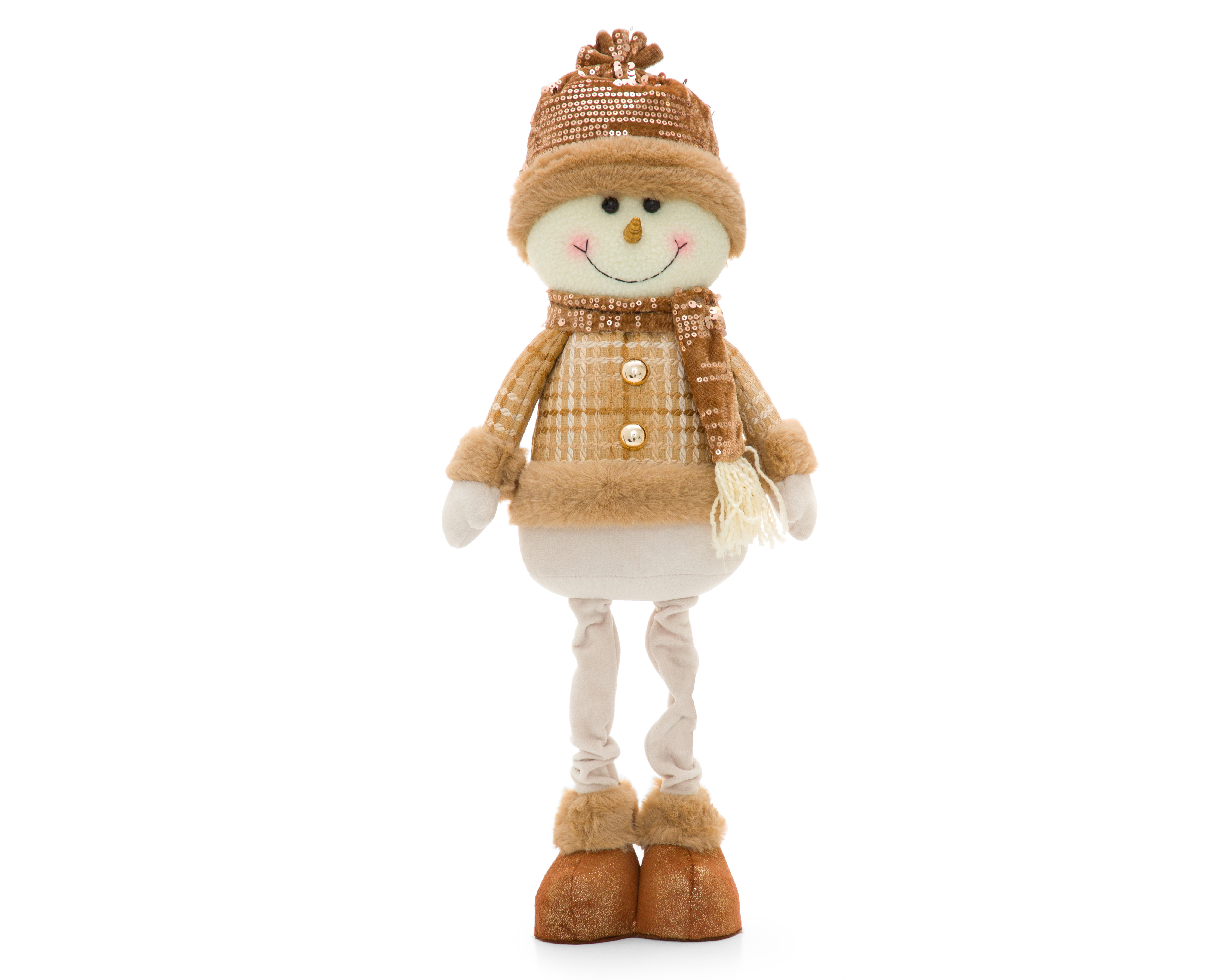 Foto 4 pulgar | Foto 3 | Figura Decorativa Mono de Nieve de Navidad Manolo de Poliéster