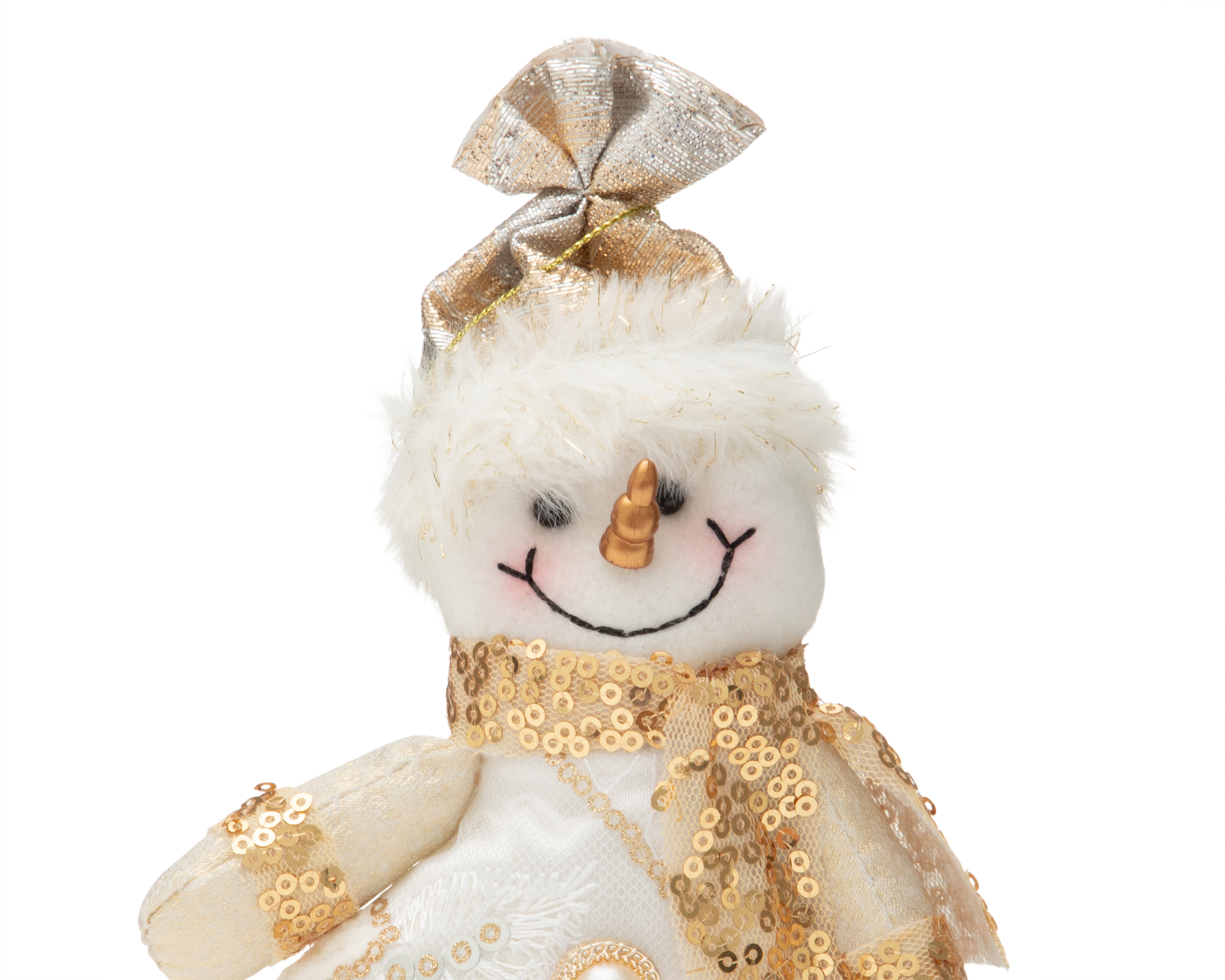 Foto 4 pulgar | Foto 3 | Figura Decorativa Muñeco de Nieve Navideño de Poliéster